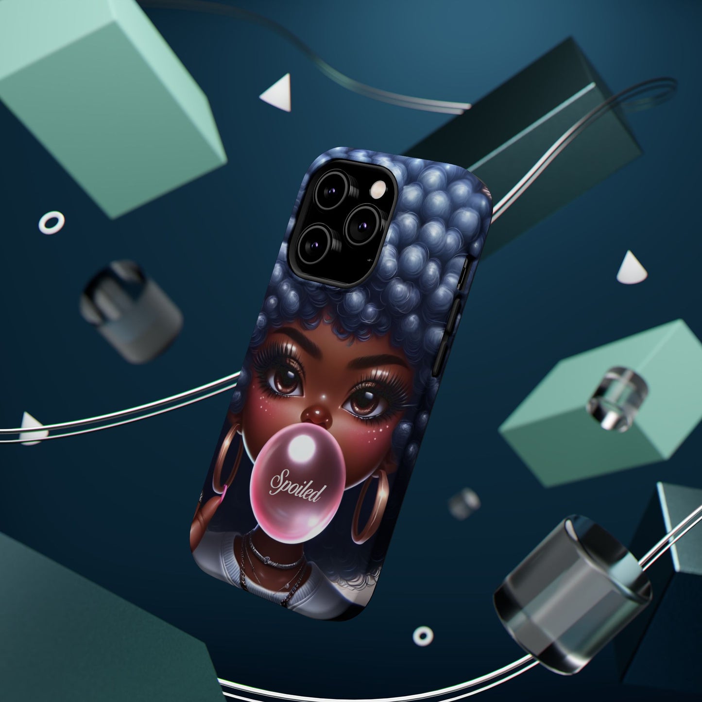 Spoiled Bubblegum Girl Magnetic Tough Case - Stylish Phone Protection for Trendsetters