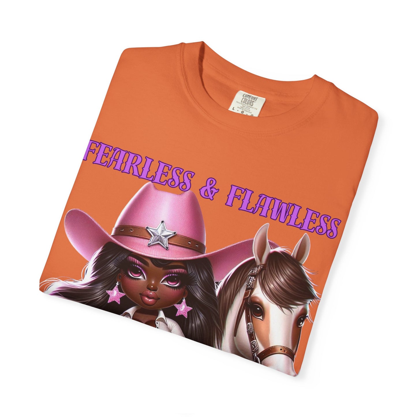 Fearless & Flawless Unisex T-shirt - Perfect for Cowgirl Enthusiasts