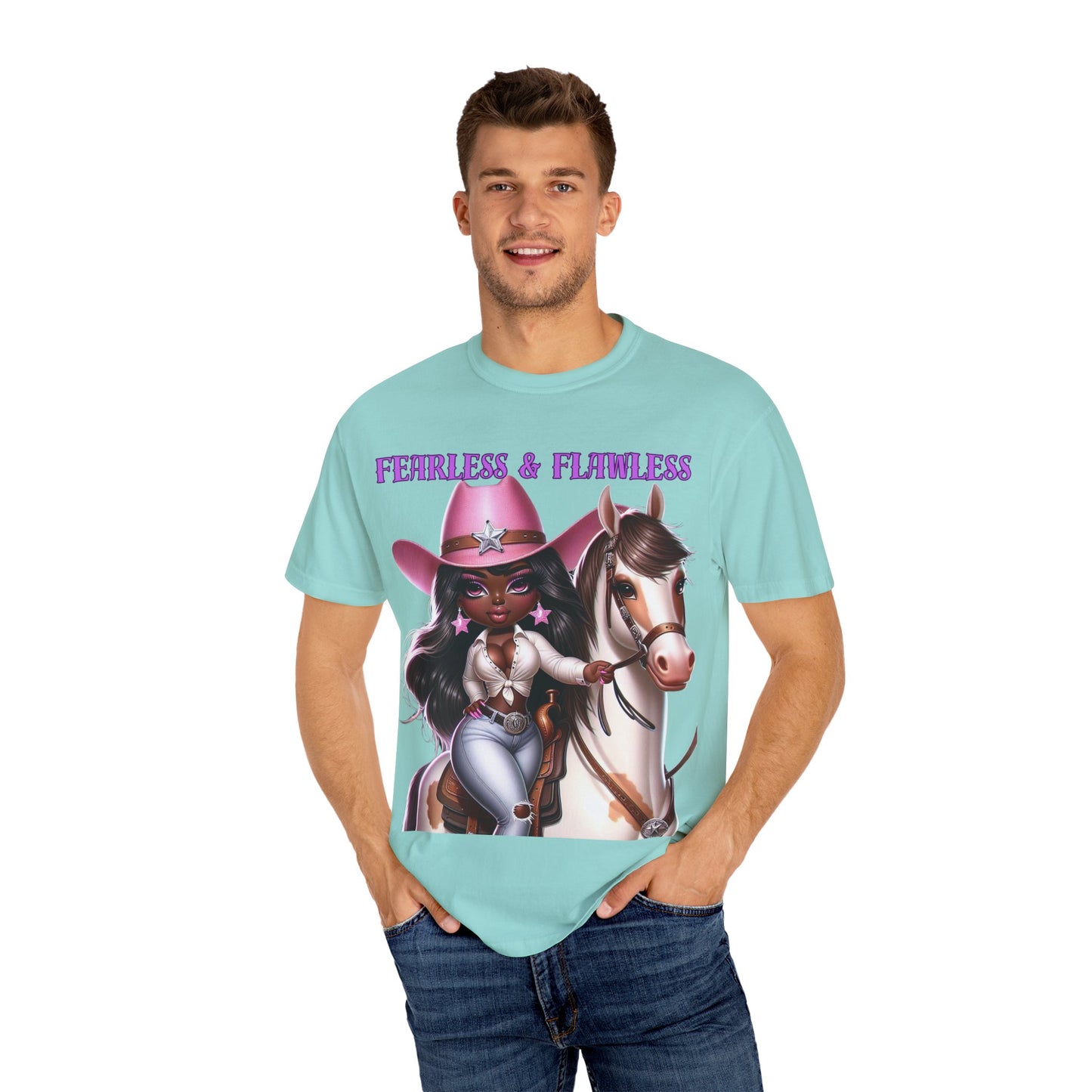 Fearless & Flawless Unisex T-shirt - Perfect for Cowgirl Enthusiasts