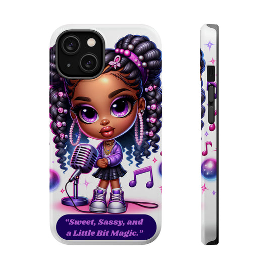 Sweet Sassy Magic Magnetic Tough Case - Cute Phone Cover for Teen Girls