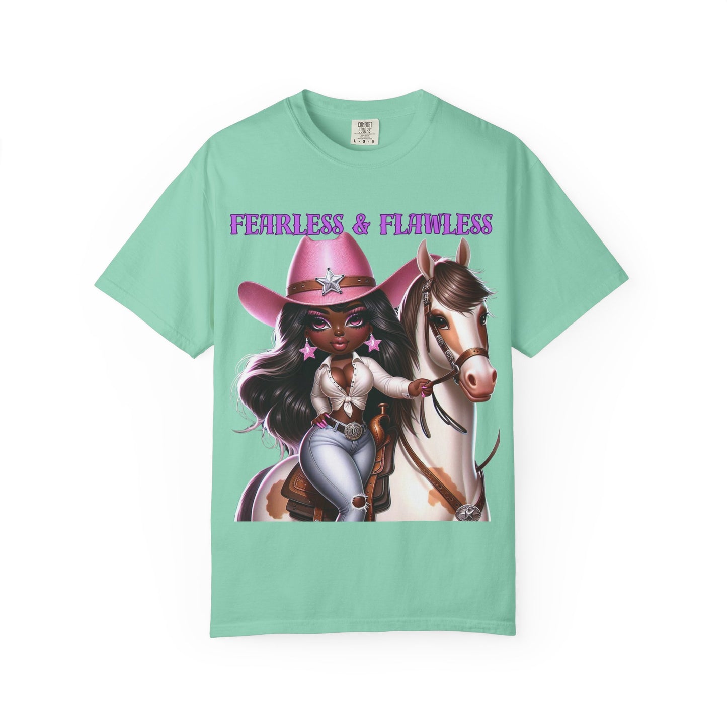Fearless & Flawless Unisex T-shirt - Perfect for Cowgirl Enthusiasts