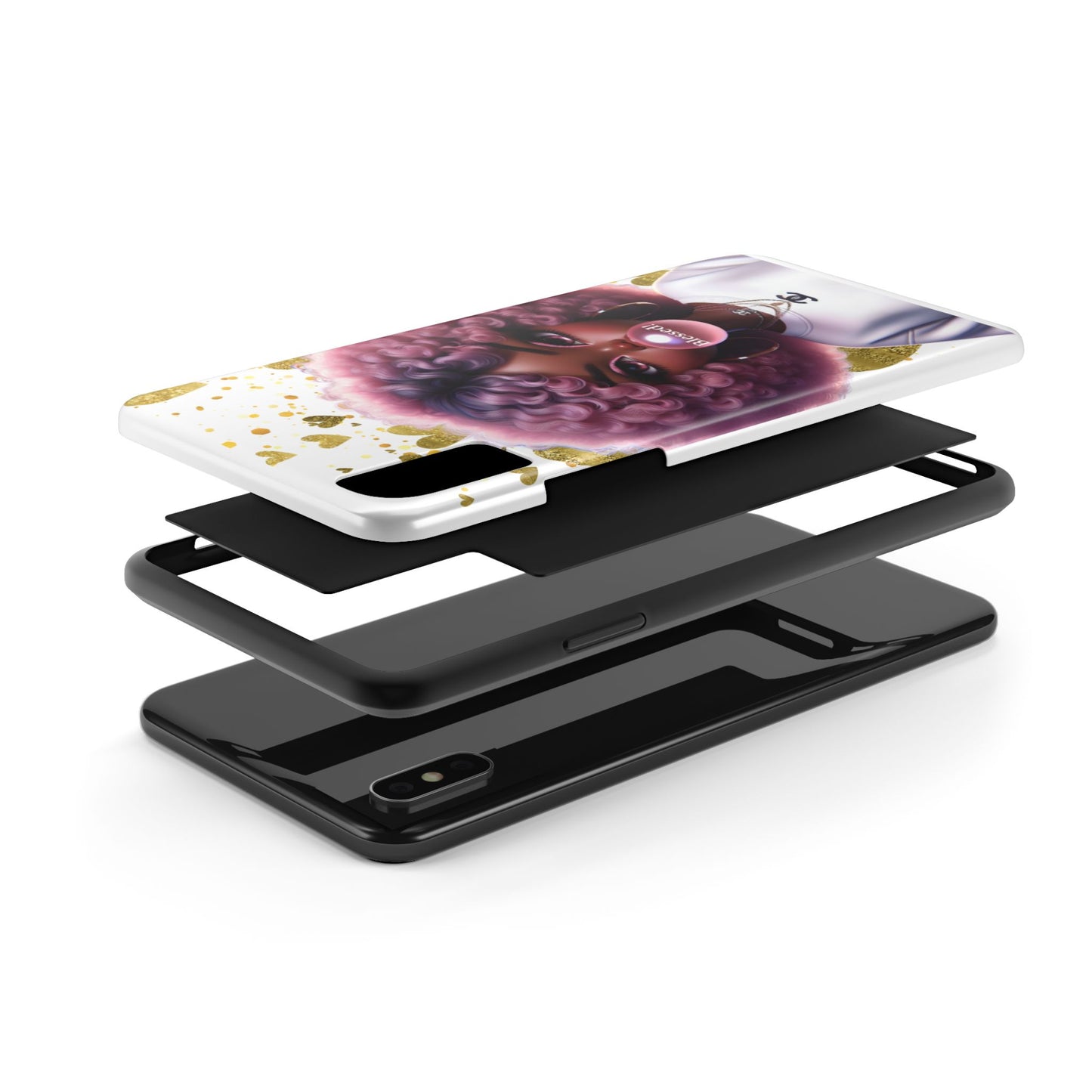 Blessed! Artistic Tough Phone Case for Trendsetters