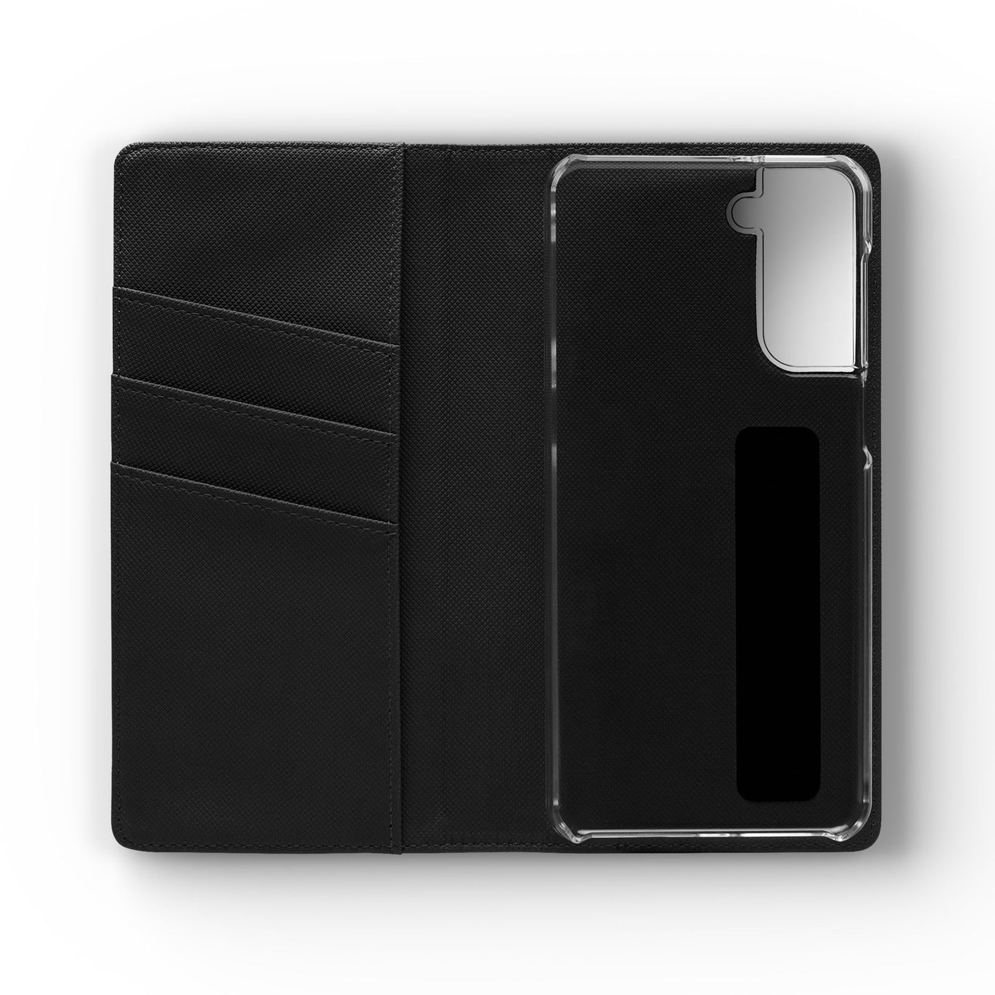 Empowered Businesswoman Flip Case - Stylish Phone Wallet Cover with Money Design