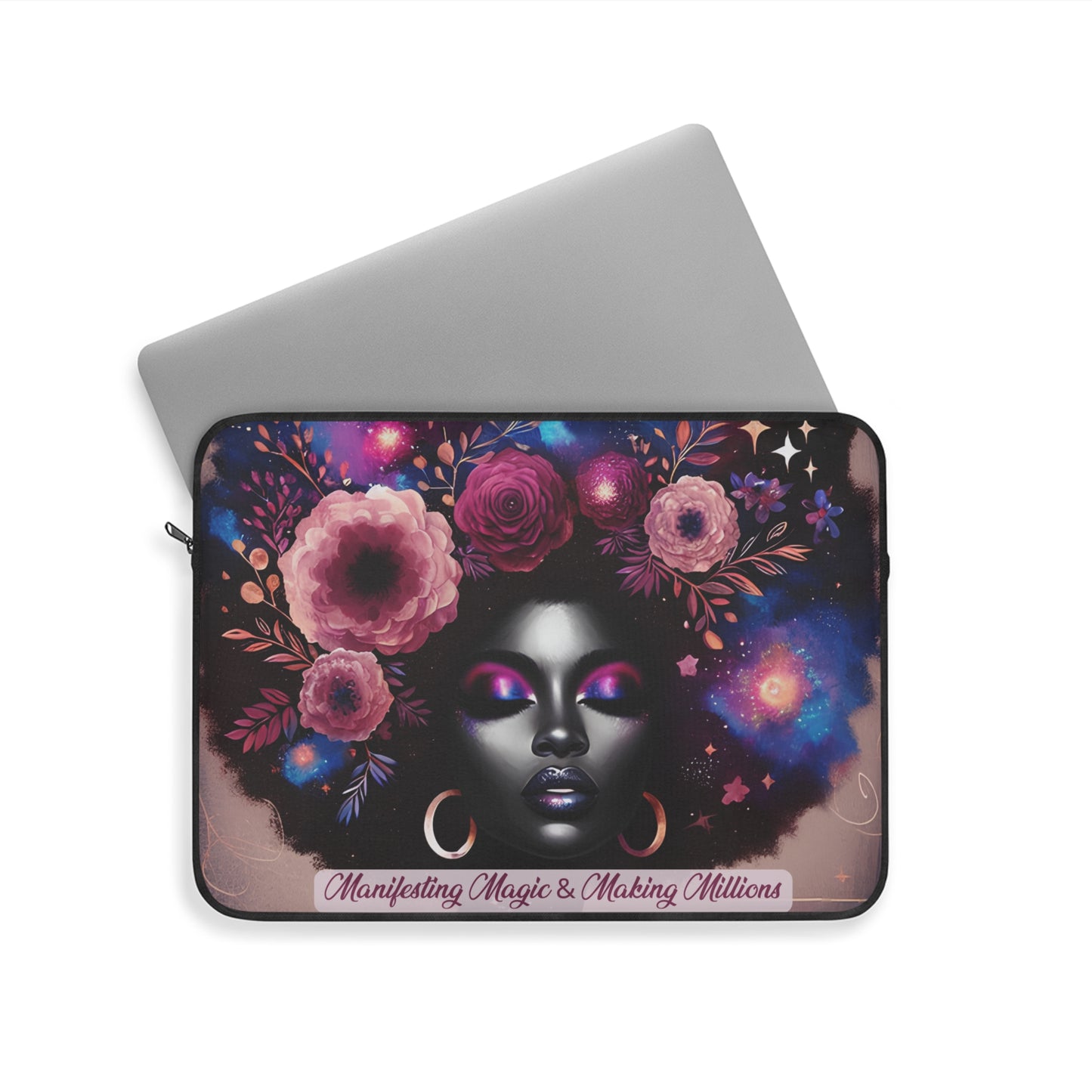 Bohemian Laptop Sleeve - 'Manifesting Magic & Making Millions'