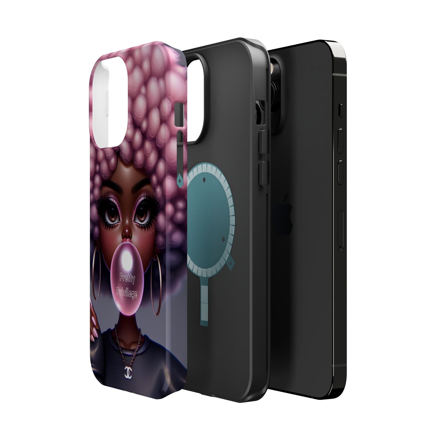 Vibrant Magnetic Tough Case - Pretty Privilege Design