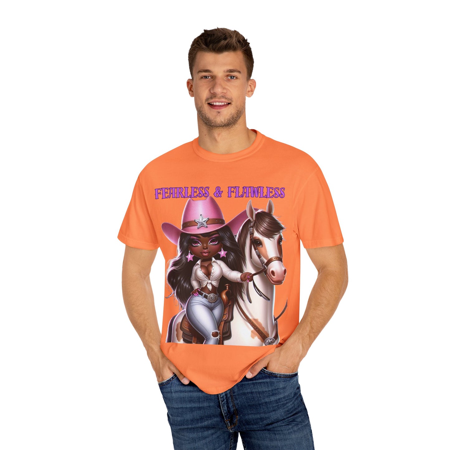 Fearless & Flawless Unisex T-shirt - Perfect for Cowgirl Enthusiasts