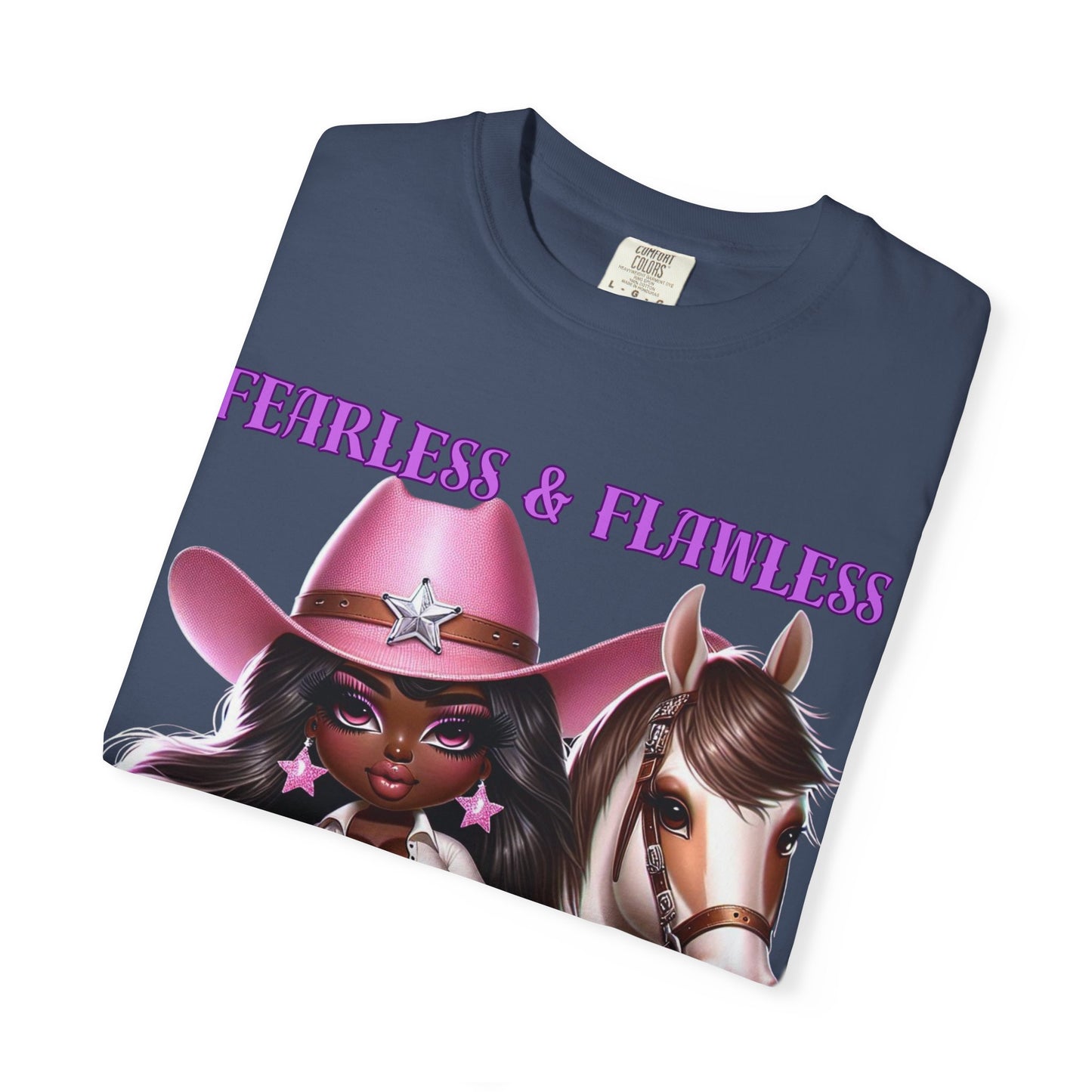 Fearless & Flawless Unisex T-shirt - Perfect for Cowgirl Enthusiasts