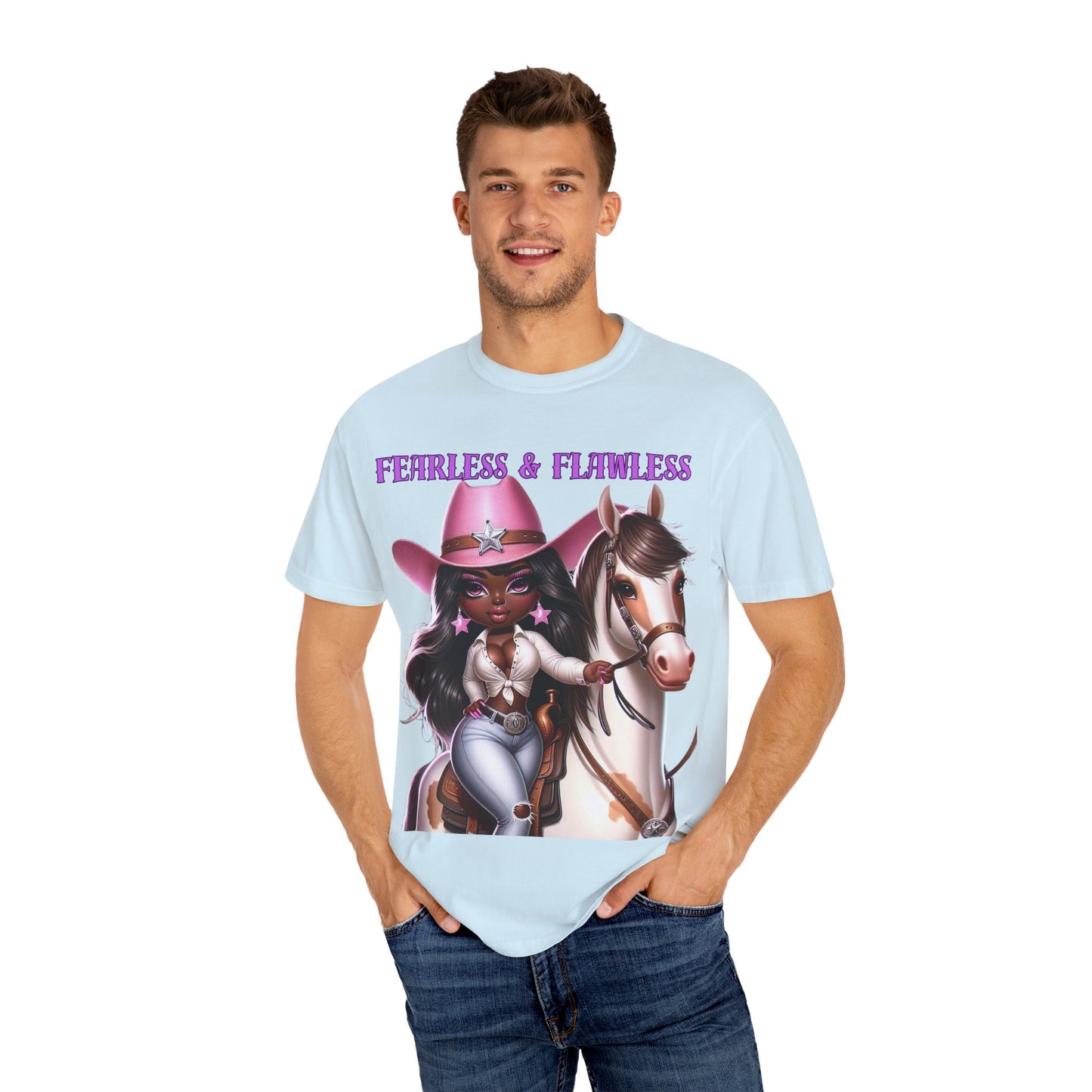 Fearless & Flawless Unisex T-shirt - Perfect for Cowgirl Enthusiasts