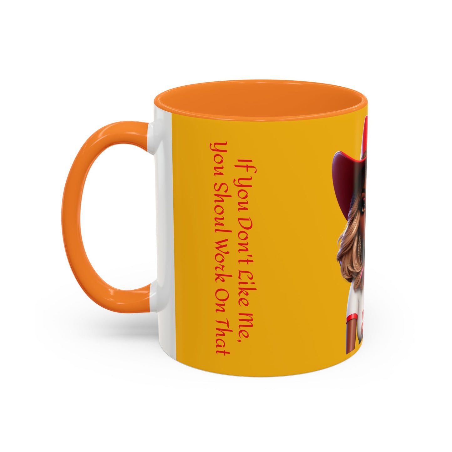 Bold Statement Mug, Coffee Cup for Confident Individuals, Gift for Friends, Inspirational Tea Mug, Black Handle, Fun Kitchen Decor