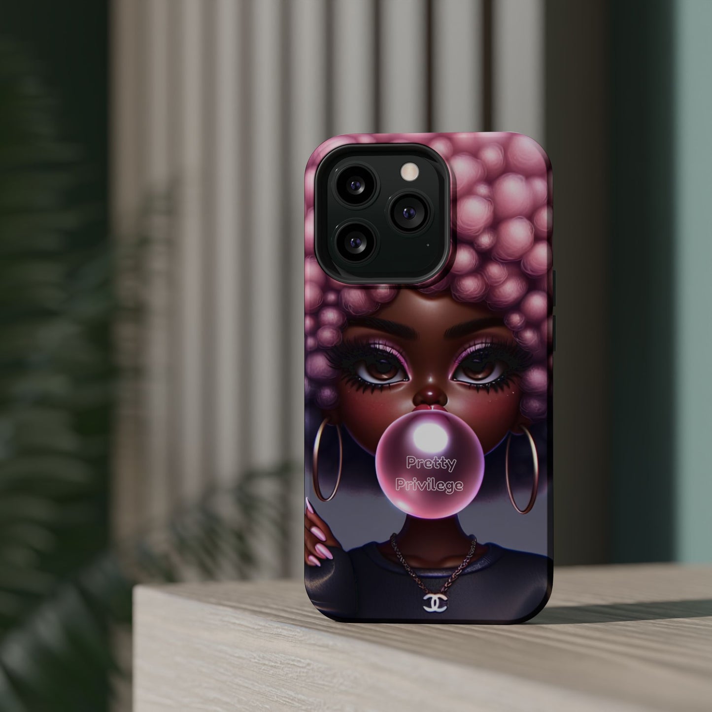 Vibrant Magnetic Tough Case - Pretty Privilege Design
