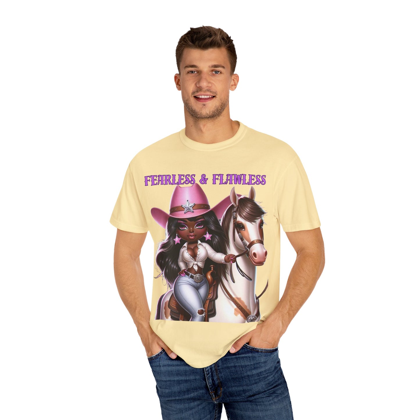 Fearless & Flawless Unisex T-shirt - Perfect for Cowgirl Enthusiasts