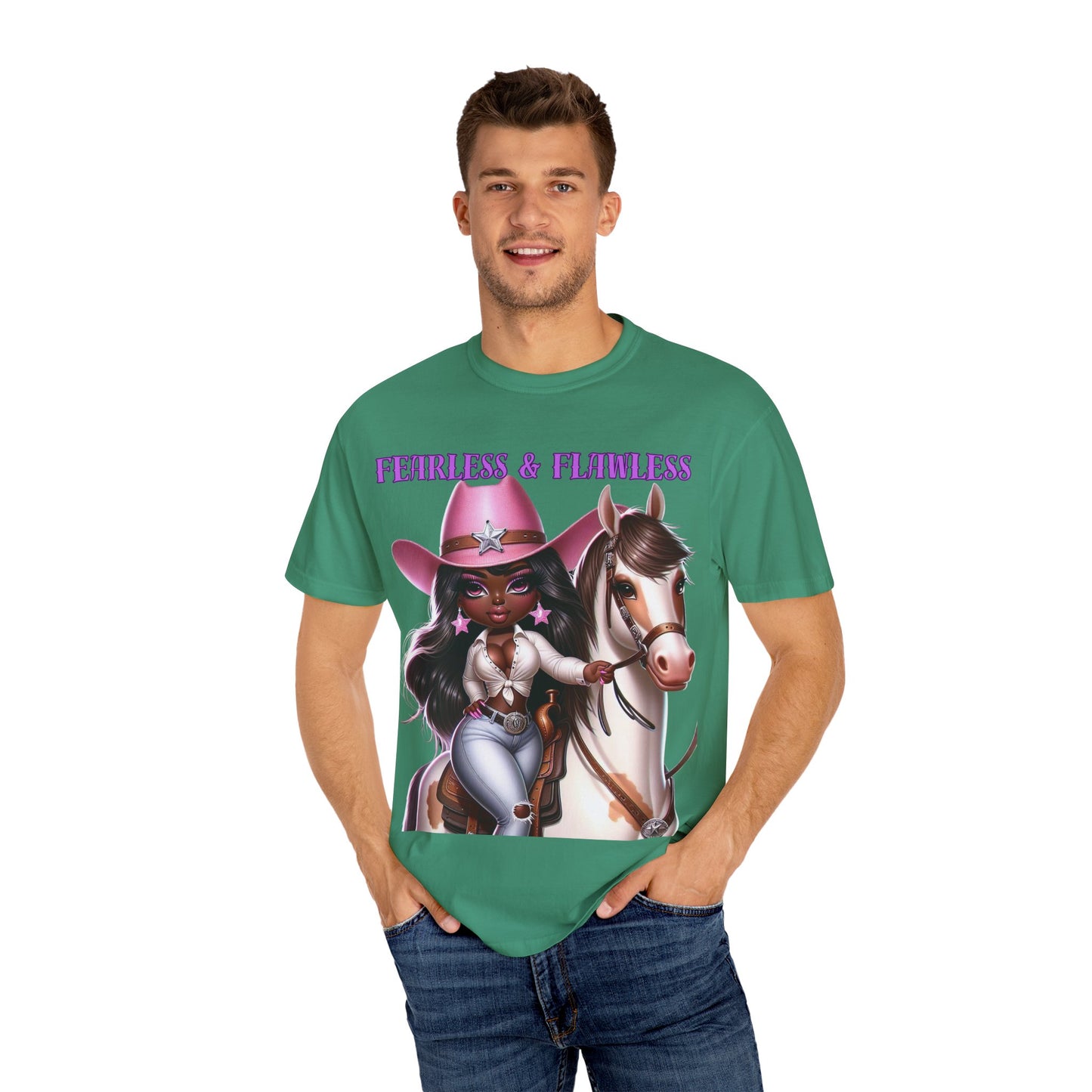 Fearless & Flawless Unisex T-shirt - Perfect for Cowgirl Enthusiasts
