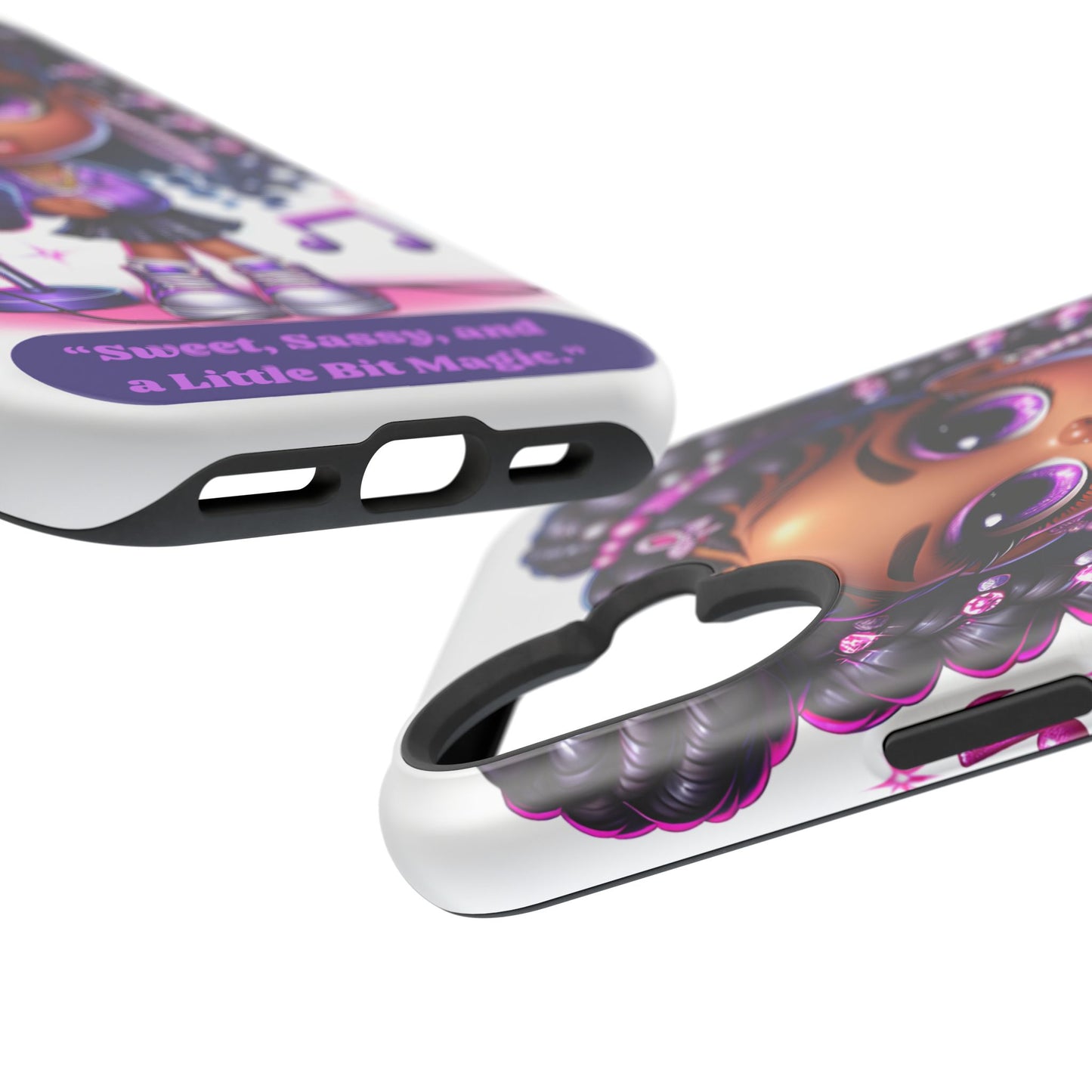 Sweet Sassy Magic Magnetic Tough Case - Cute Phone Cover for Teen Girls