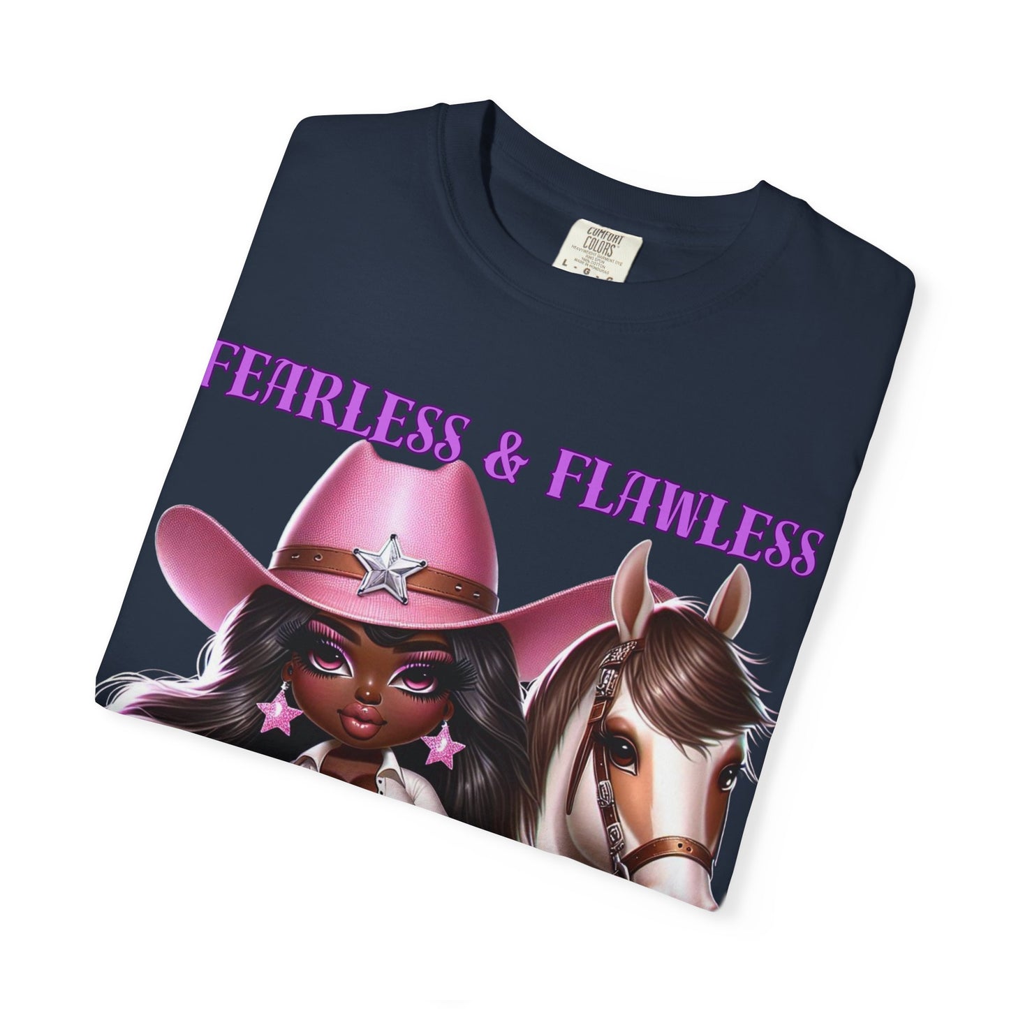 Fearless & Flawless Unisex T-shirt - Perfect for Cowgirl Enthusiasts