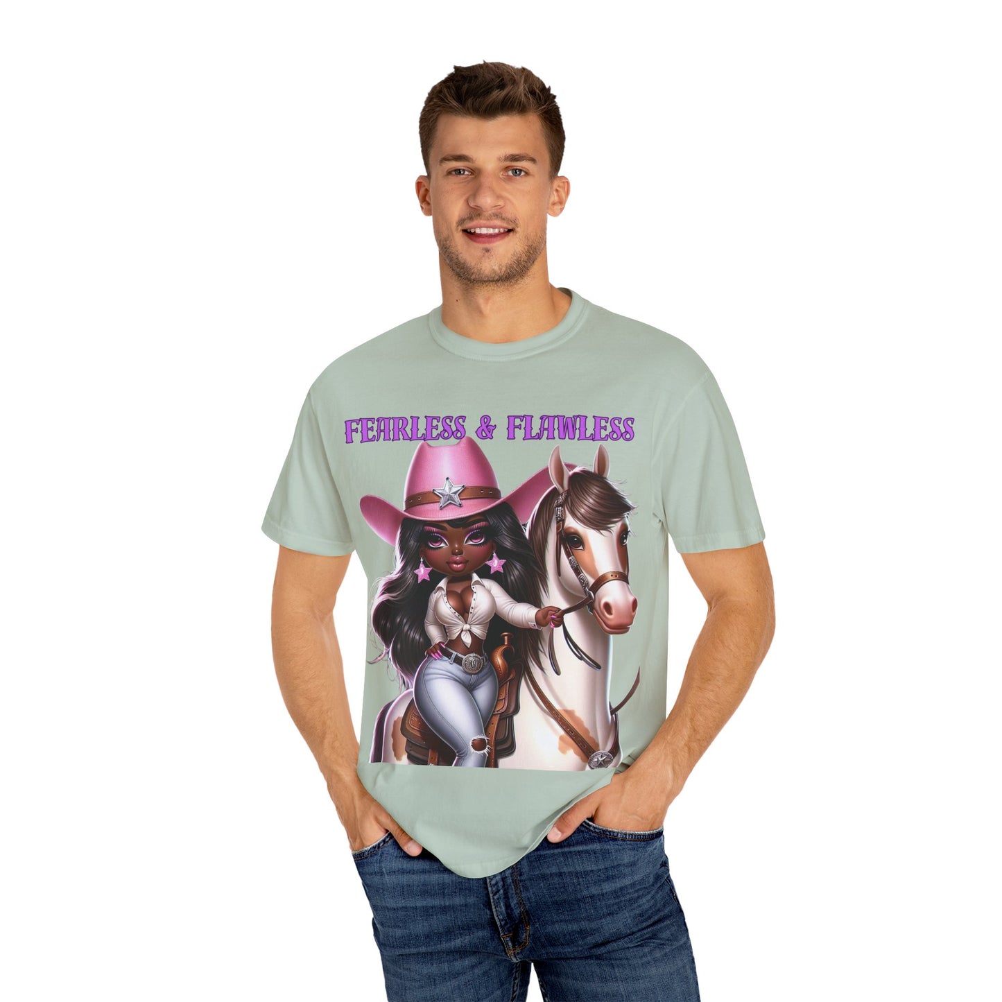 Fearless & Flawless Unisex T-shirt - Perfect for Cowgirl Enthusiasts