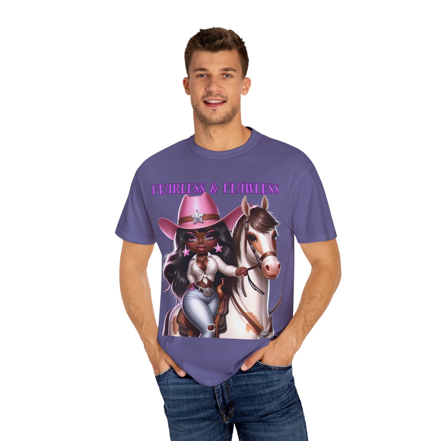 Fearless & Flawless Unisex T-shirt - Perfect for Cowgirl Enthusiasts