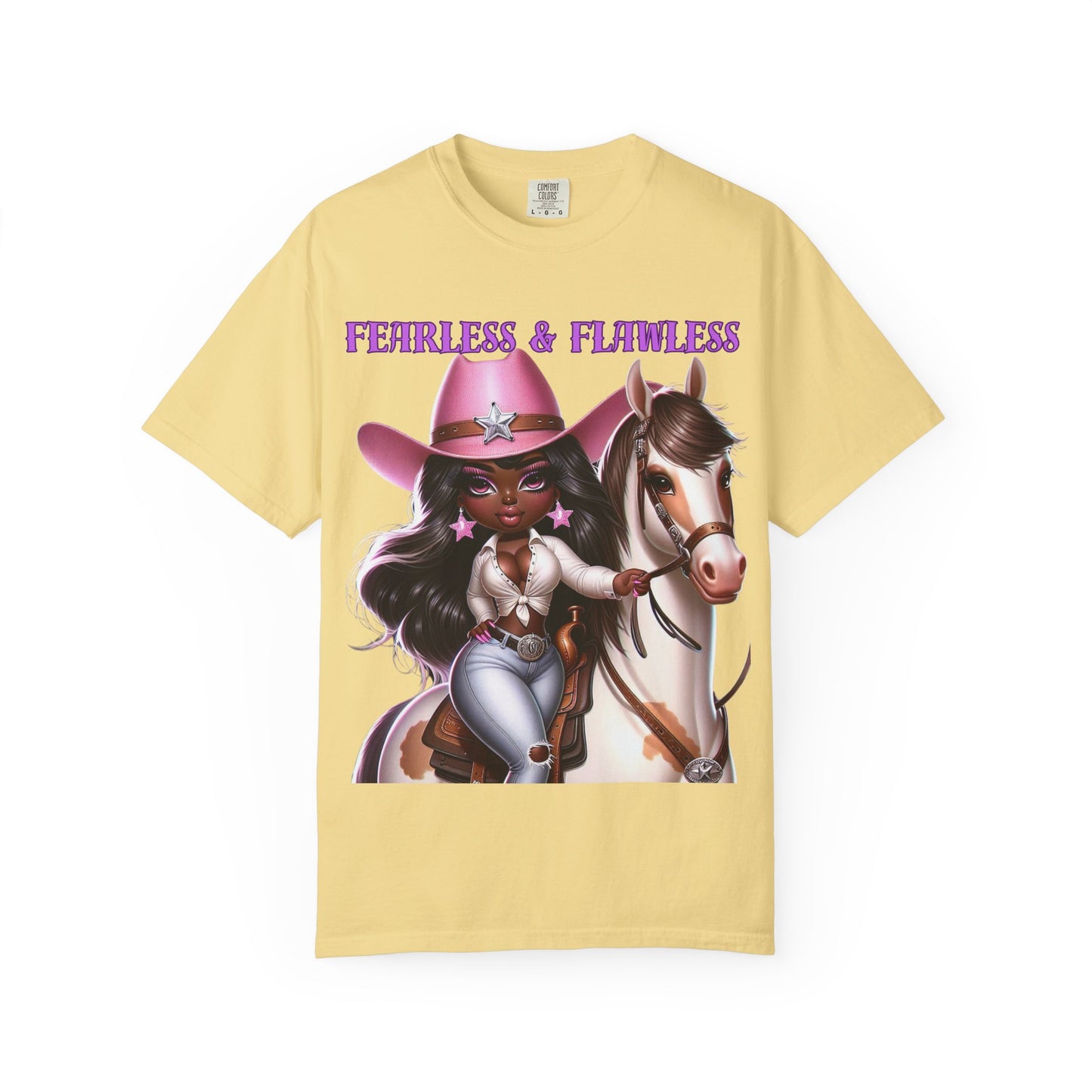Fearless & Flawless Unisex T-shirt - Perfect for Cowgirl Enthusiasts