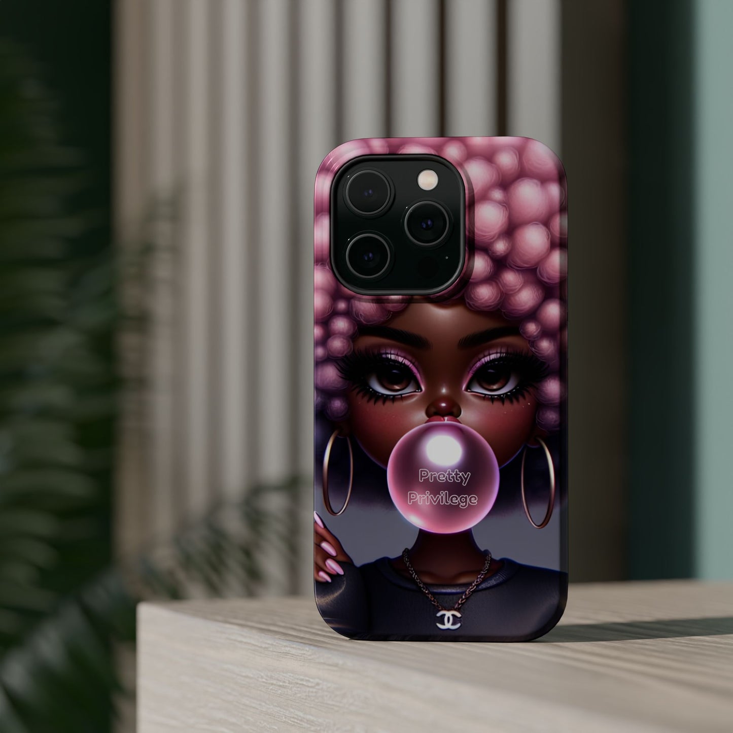 Vibrant Magnetic Tough Case - Pretty Privilege Design