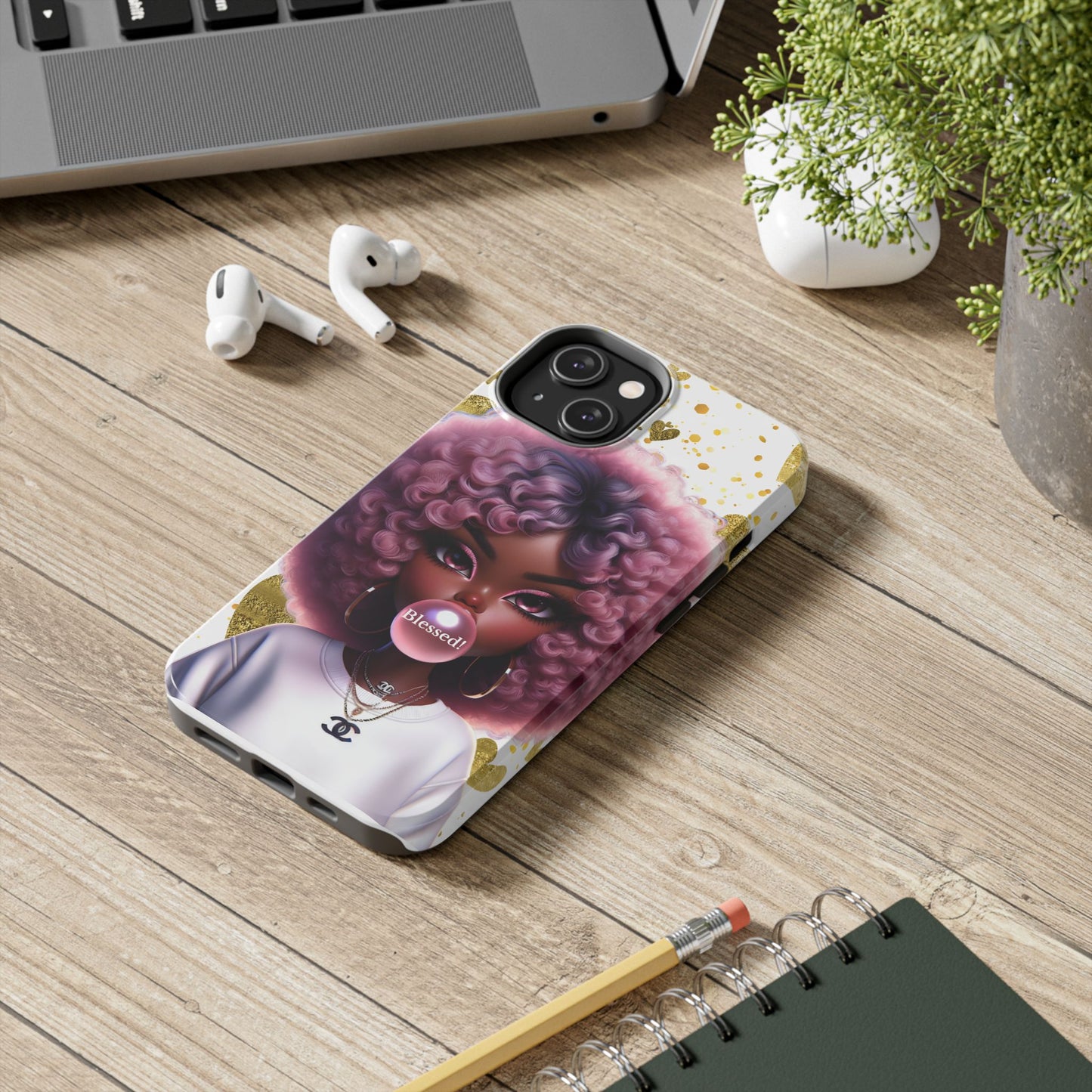 Blessed! Artistic Tough Phone Case for Trendsetters