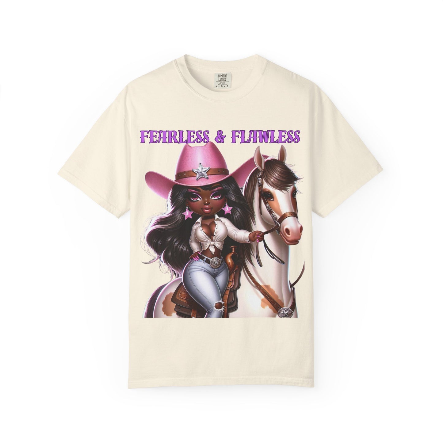 Fearless & Flawless Unisex T-shirt - Perfect for Cowgirl Enthusiasts
