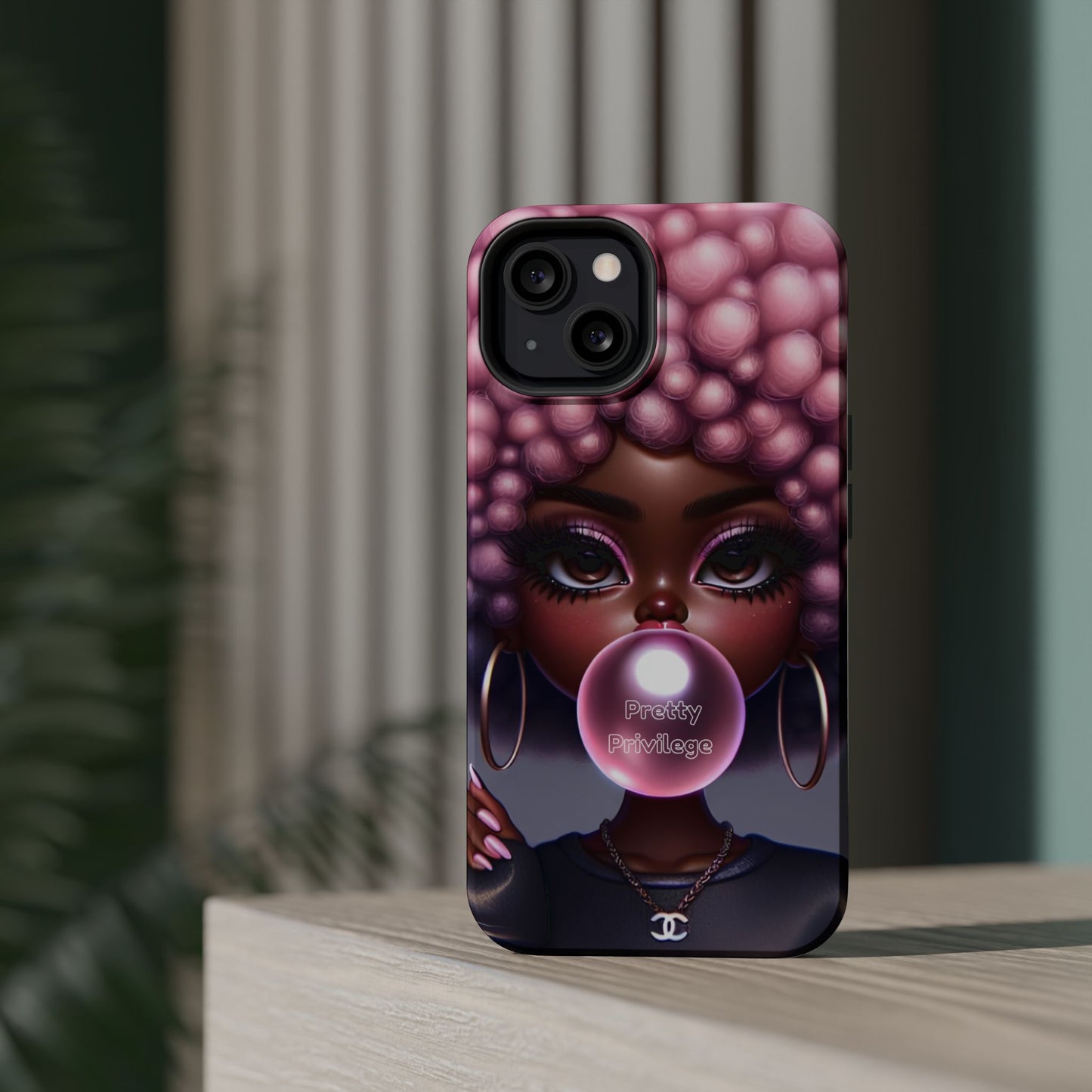 Vibrant Magnetic Tough Case - Pretty Privilege Design