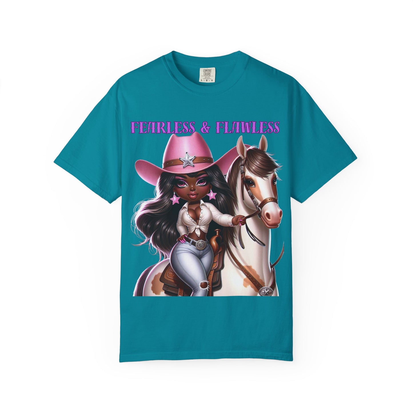 Fearless & Flawless Unisex T-shirt - Perfect for Cowgirl Enthusiasts
