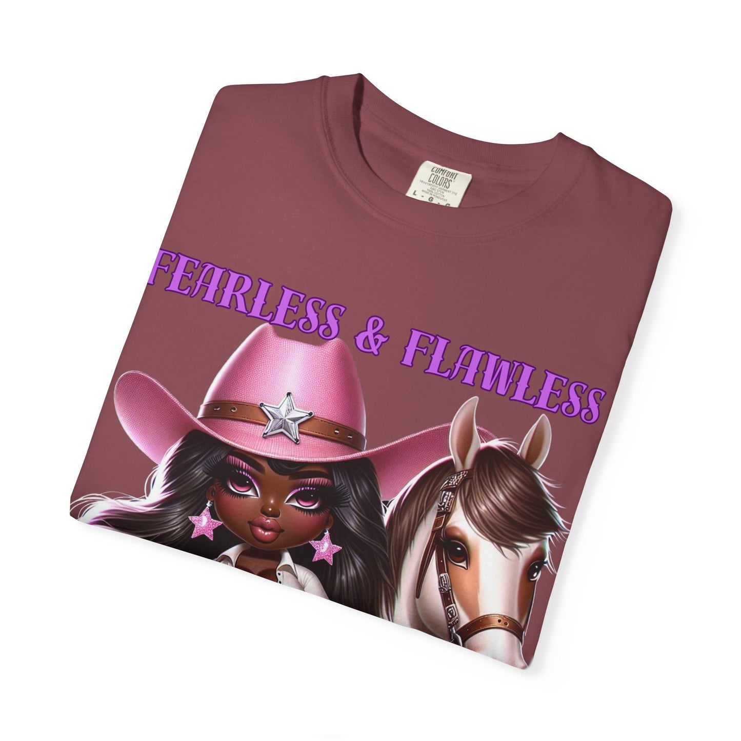 Fearless & Flawless Unisex T-shirt - Perfect for Cowgirl Enthusiasts