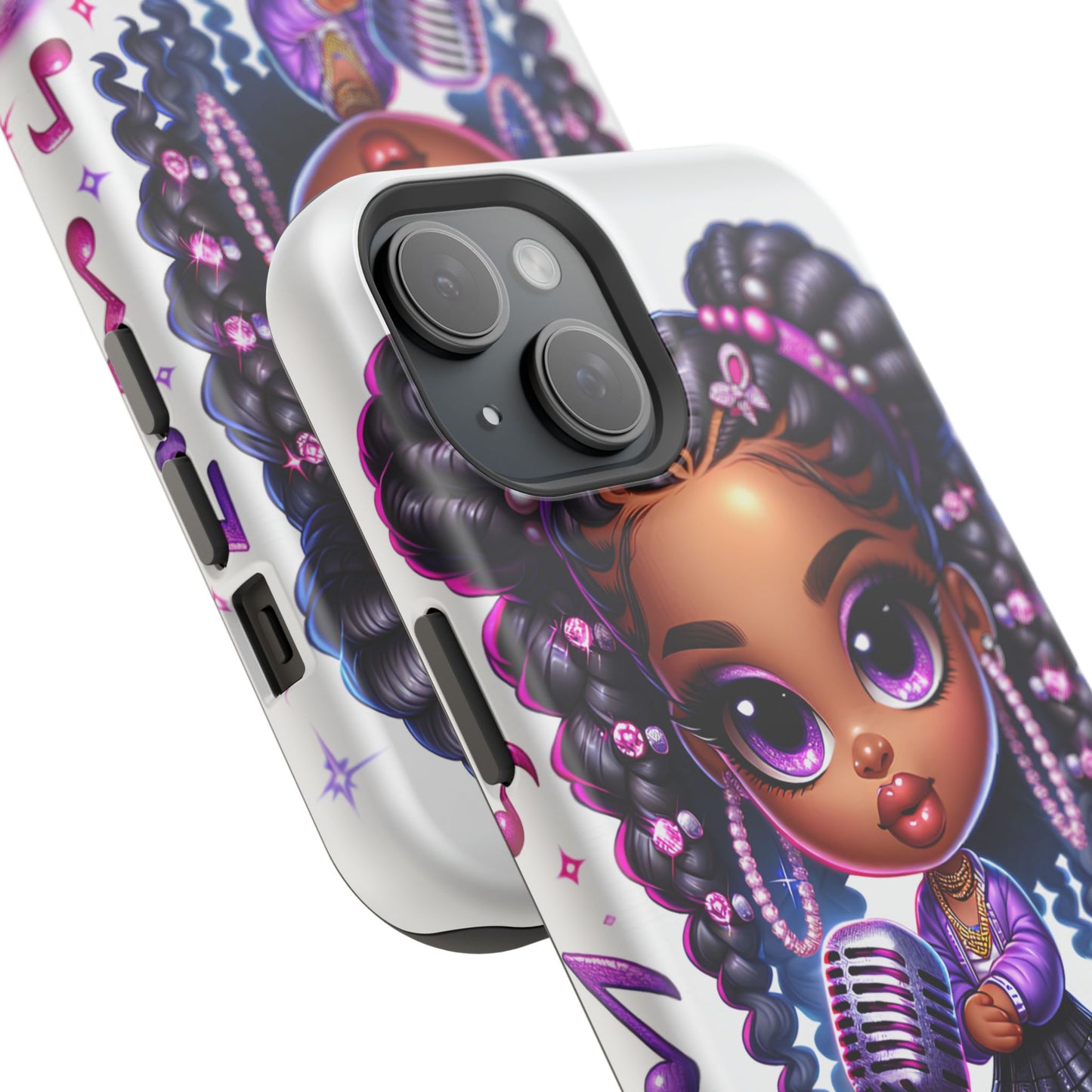 Sweet Sassy Magic Magnetic Tough Case - Cute Phone Cover for Teen Girls