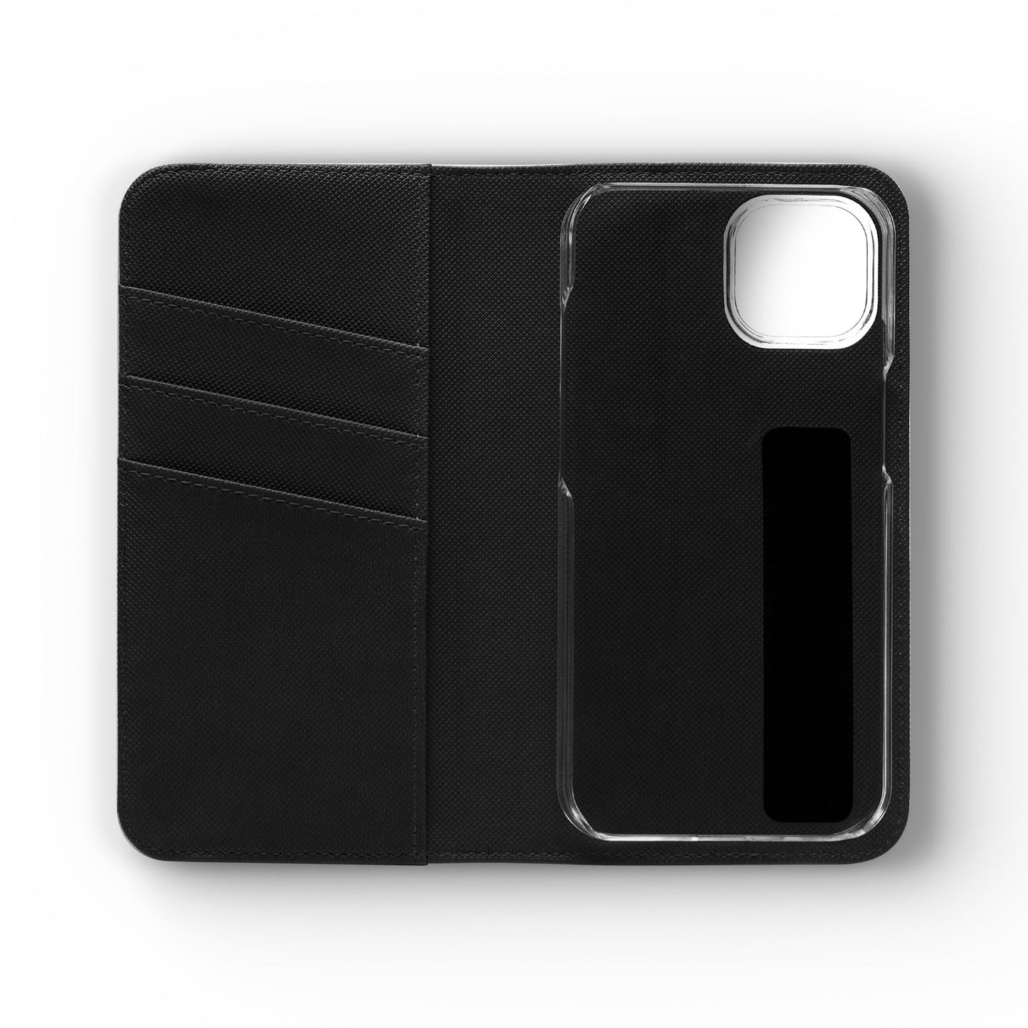 Empowered Businesswoman Flip Case - Stylish Phone Wallet Cover with Money Design