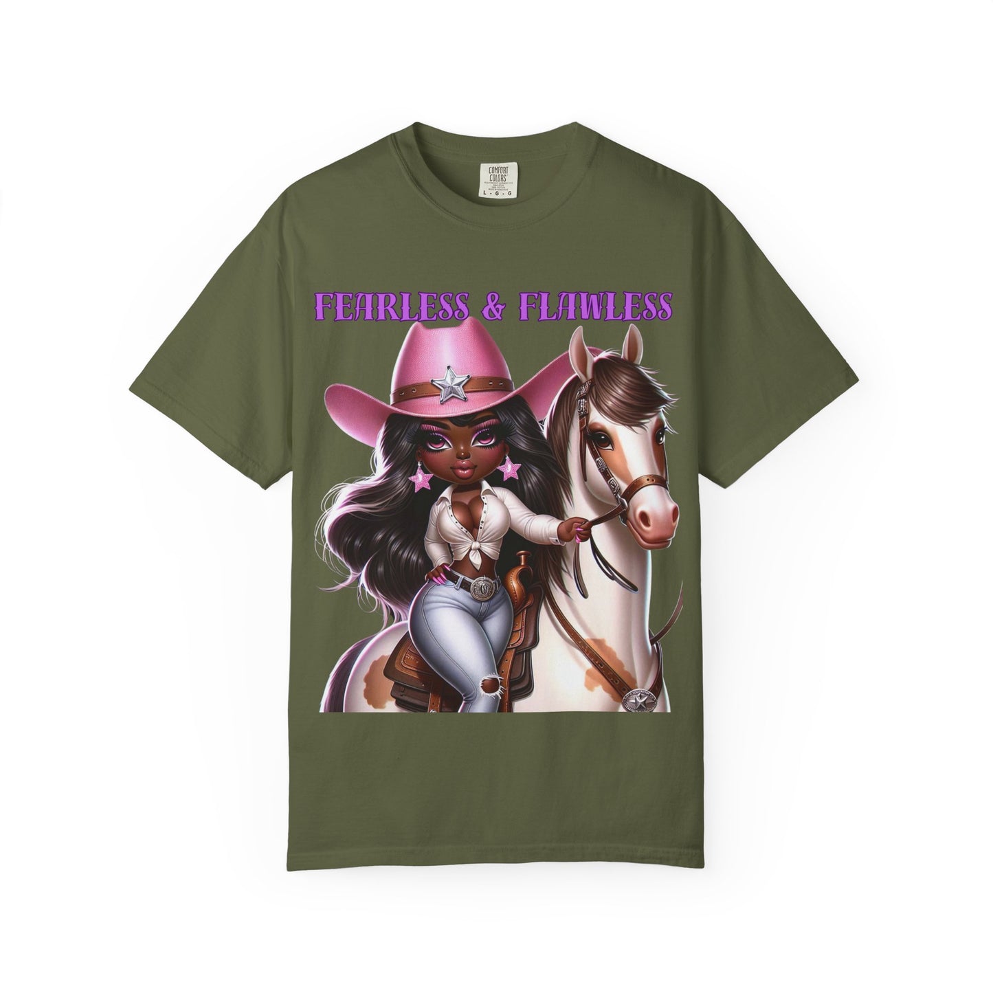Fearless & Flawless Unisex T-shirt - Perfect for Cowgirl Enthusiasts