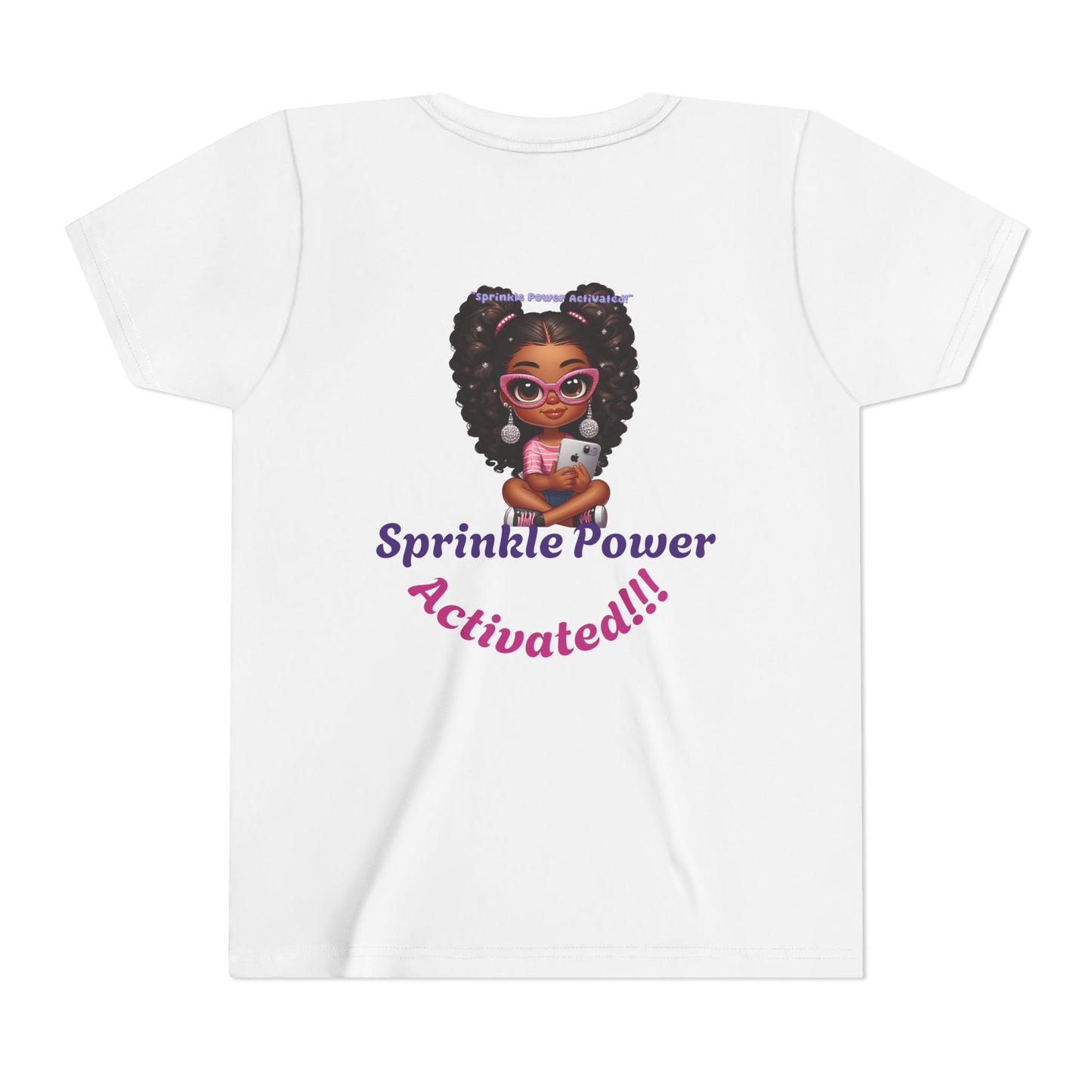 Cute Kids' Tee - 'Sprinkle Power Activated!' Graphic T-Shirt