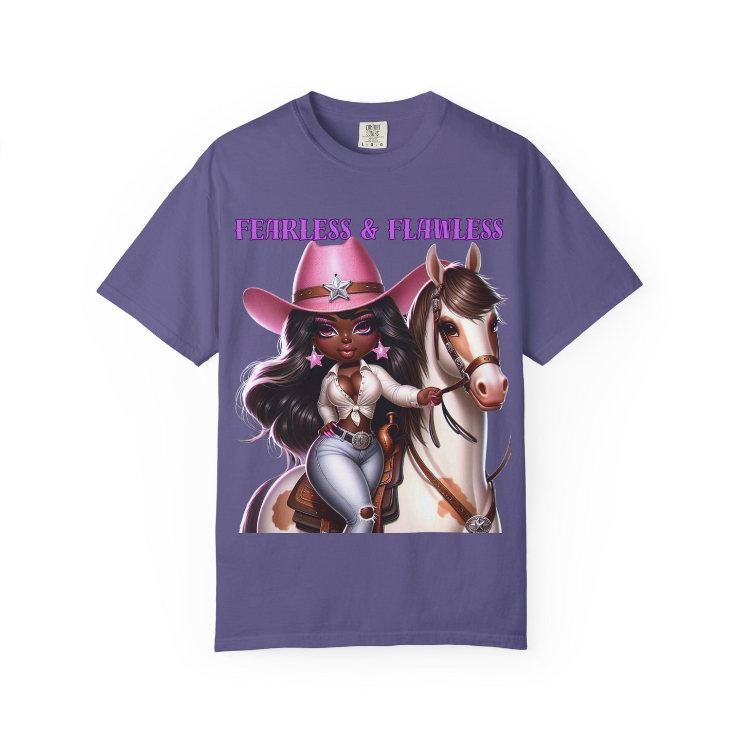Fearless & Flawless Unisex T-shirt - Perfect for Cowgirl Enthusiasts