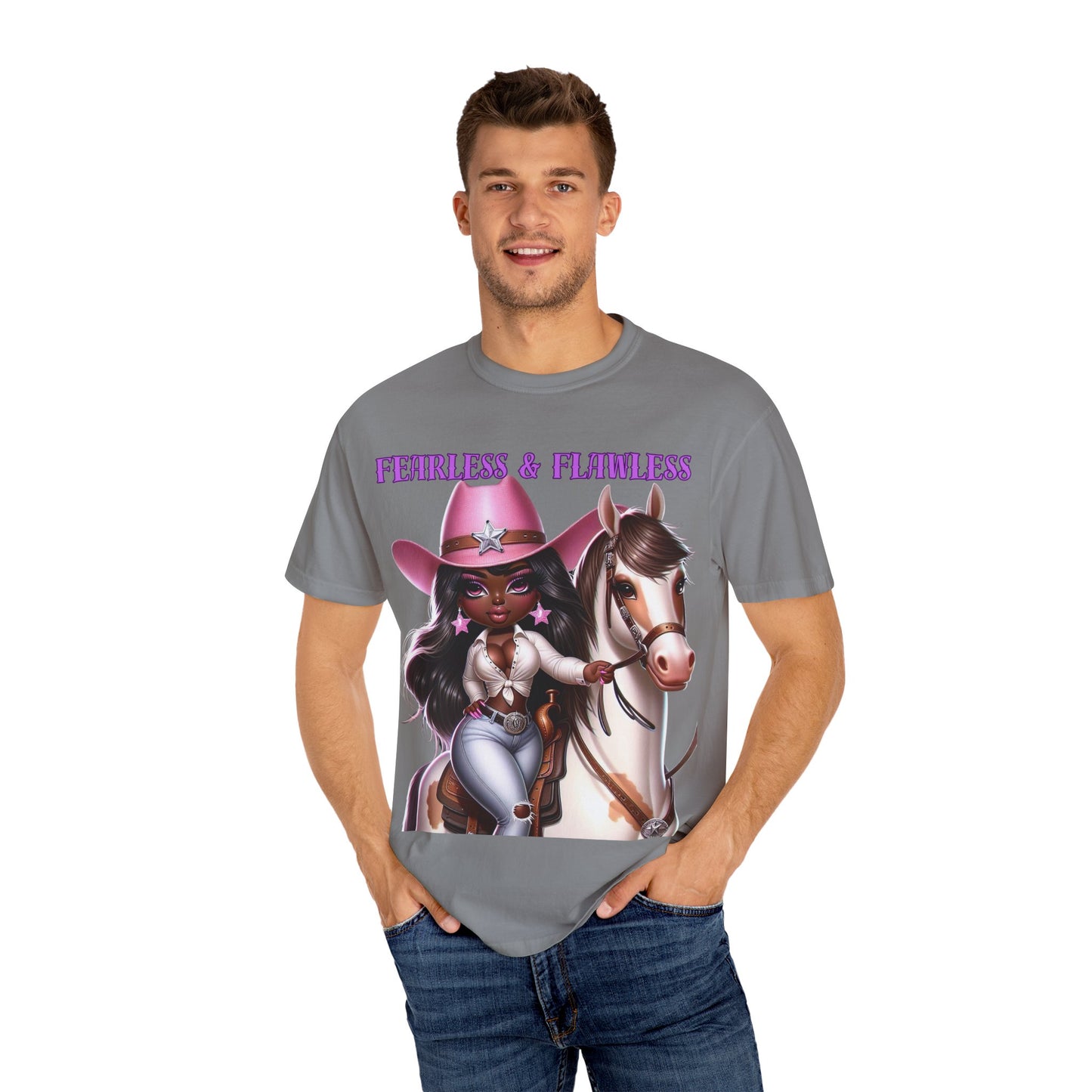 Fearless & Flawless Unisex T-shirt - Perfect for Cowgirl Enthusiasts