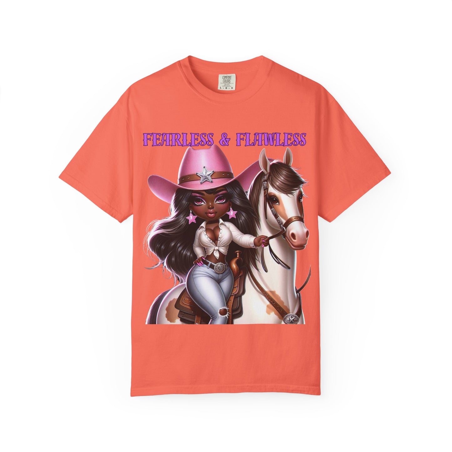 Fearless & Flawless Unisex T-shirt - Perfect for Cowgirl Enthusiasts