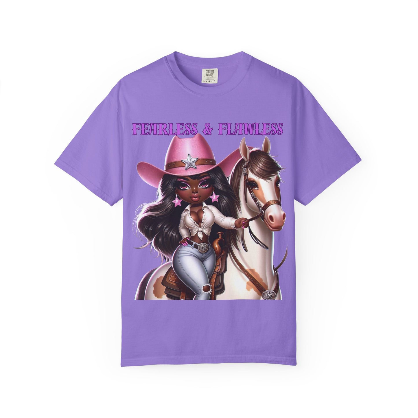 Fearless & Flawless Unisex T-shirt - Perfect for Cowgirl Enthusiasts