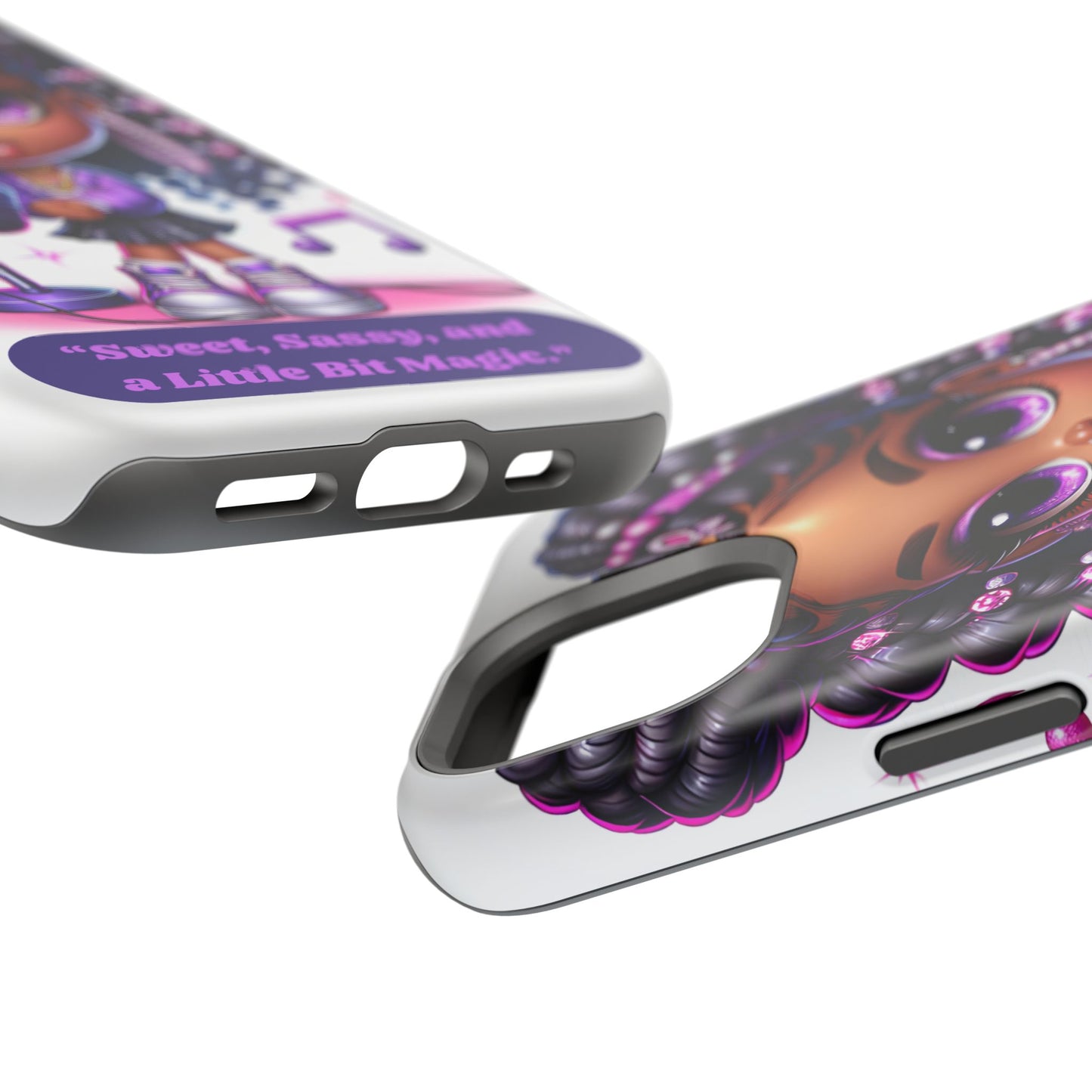Sweet Sassy Magic Magnetic Tough Case - Cute Phone Cover for Teen Girls