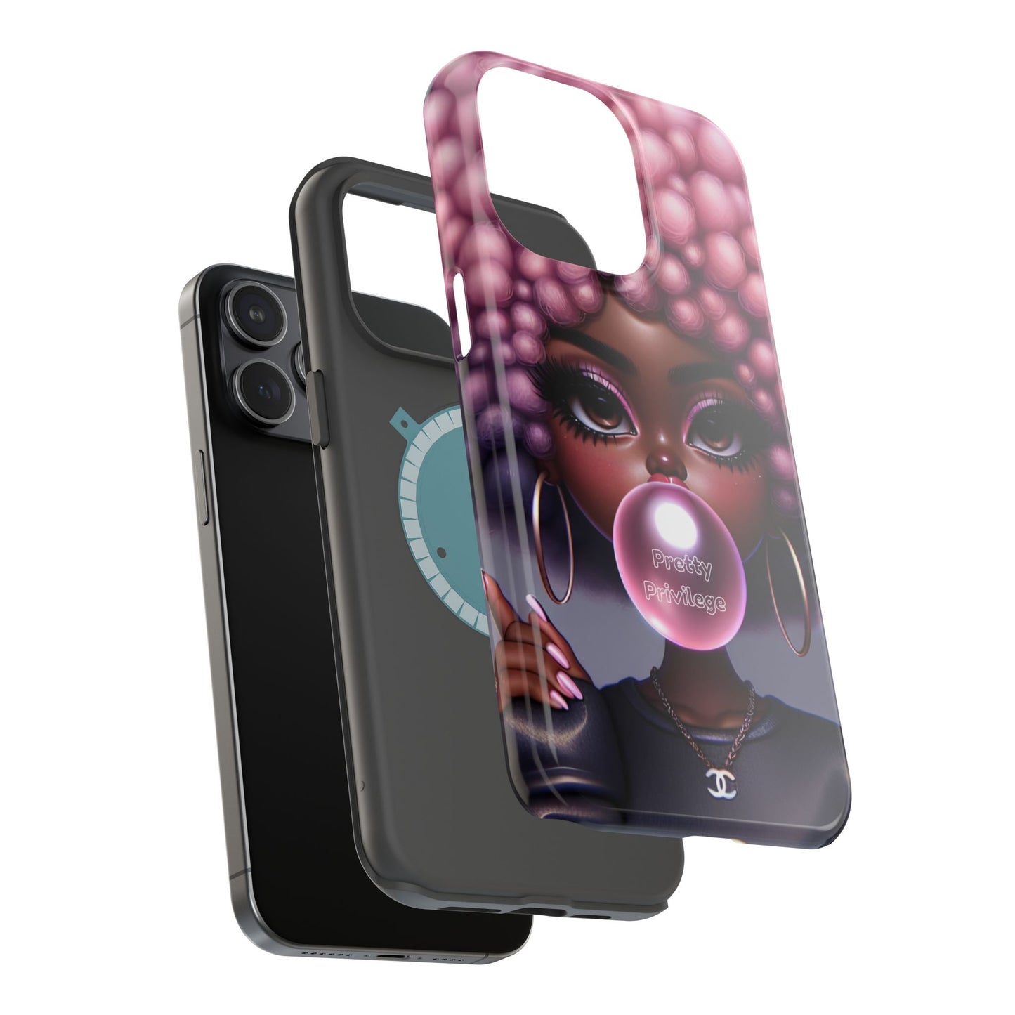 Vibrant Magnetic Tough Case - Pretty Privilege Design