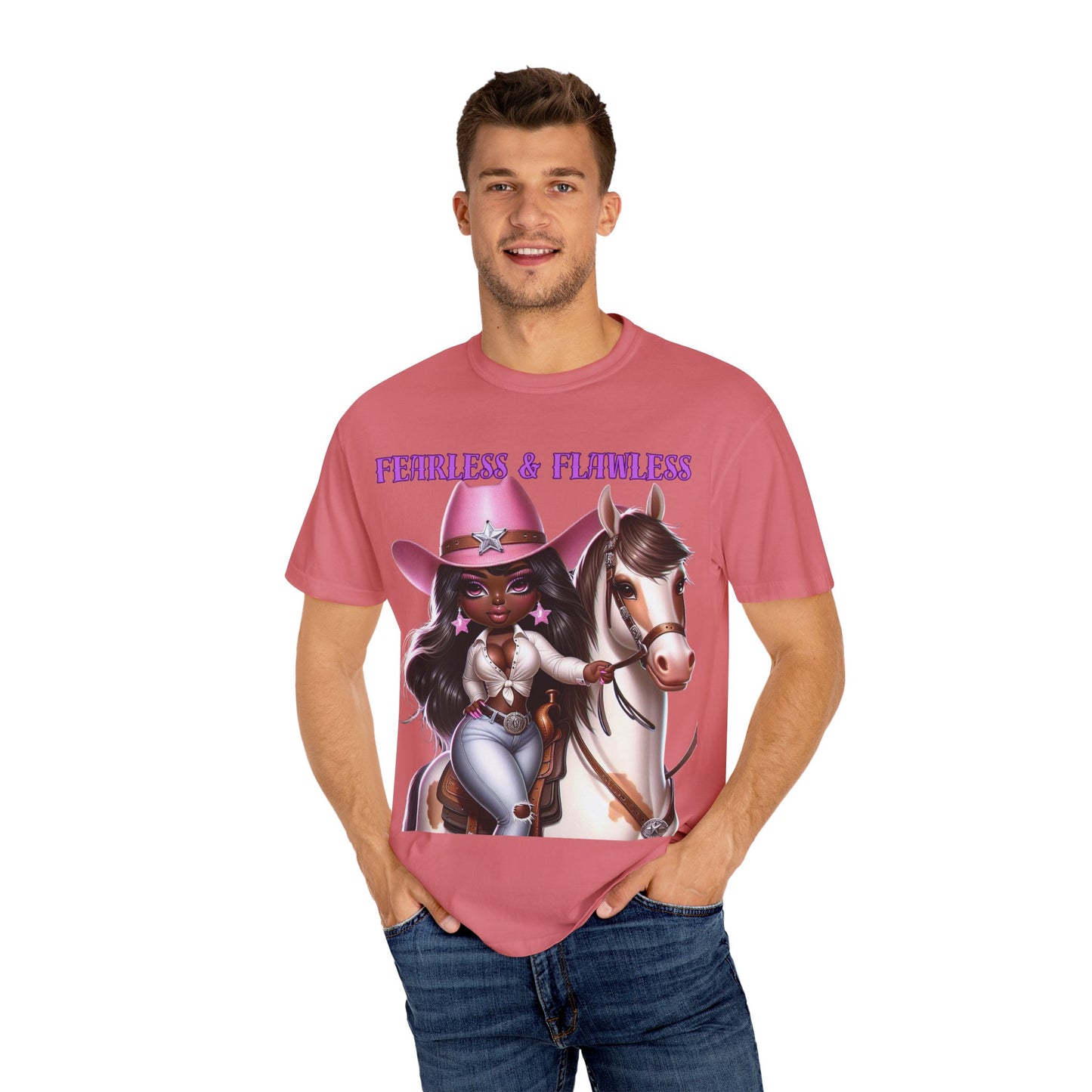 Fearless & Flawless Unisex T-shirt - Perfect for Cowgirl Enthusiasts