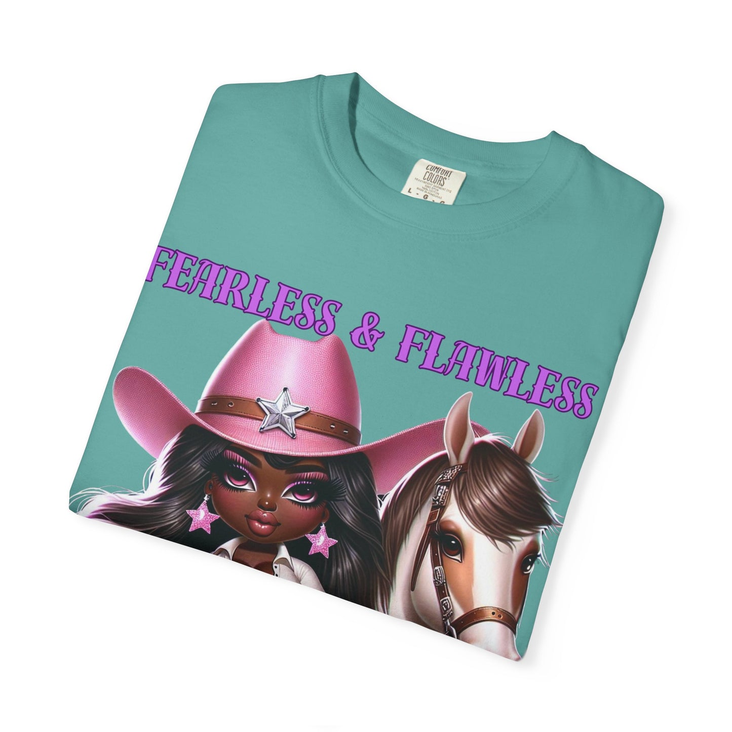 Fearless & Flawless Unisex T-shirt - Perfect for Cowgirl Enthusiasts