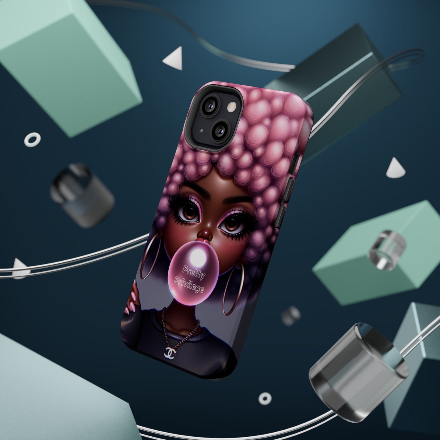 Vibrant Magnetic Tough Case - Pretty Privilege Design