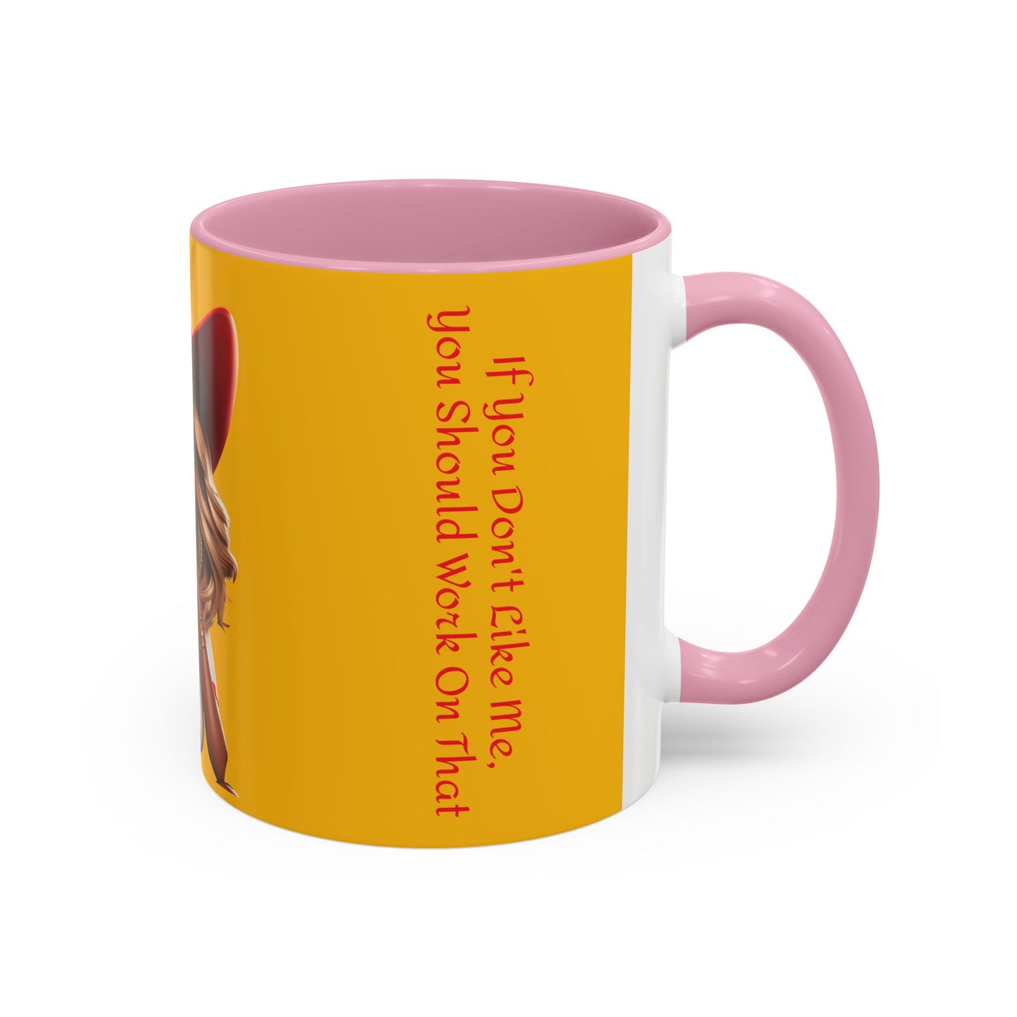 Bold Statement Mug, Coffee Cup for Confident Individuals, Gift for Friends, Inspirational Tea Mug, Black Handle, Fun Kitchen Decor