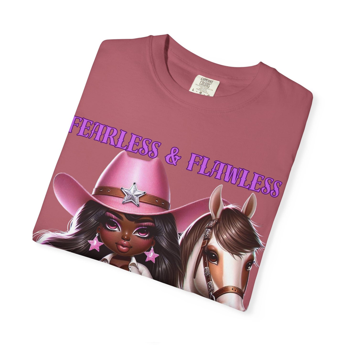 Fearless & Flawless Unisex T-shirt - Perfect for Cowgirl Enthusiasts