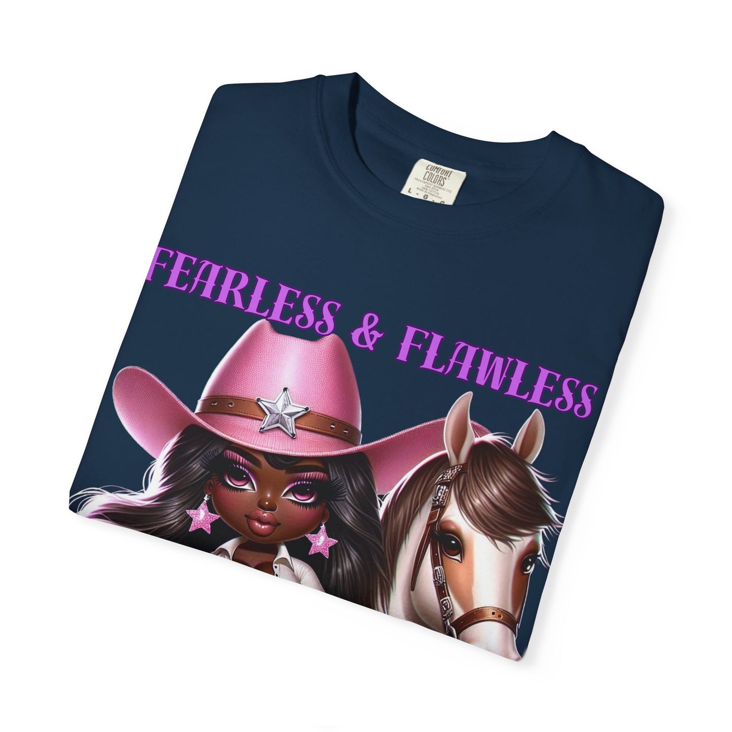 Fearless & Flawless Unisex T-shirt - Perfect for Cowgirl Enthusiasts