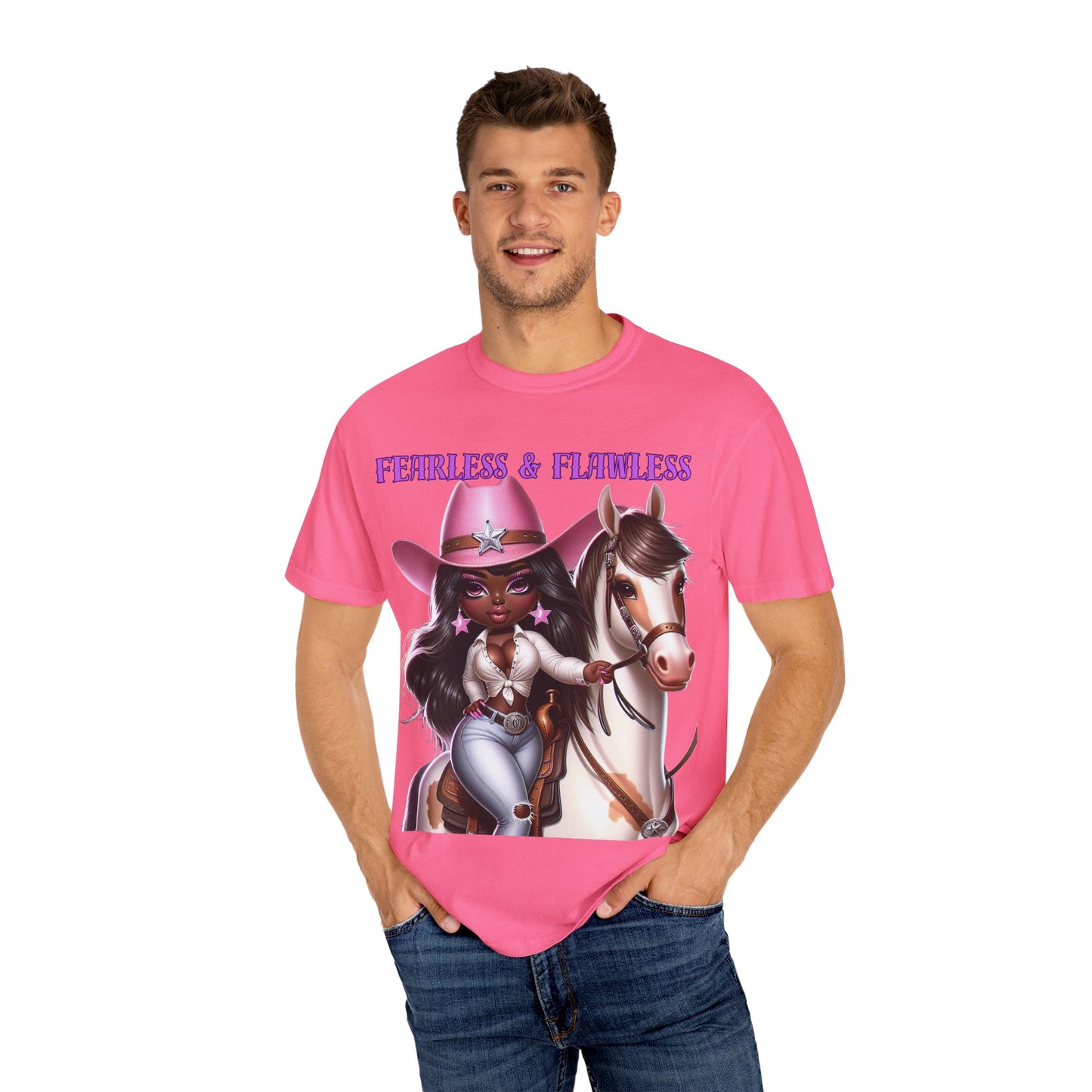 Fearless & Flawless Unisex T-shirt - Perfect for Cowgirl Enthusiasts