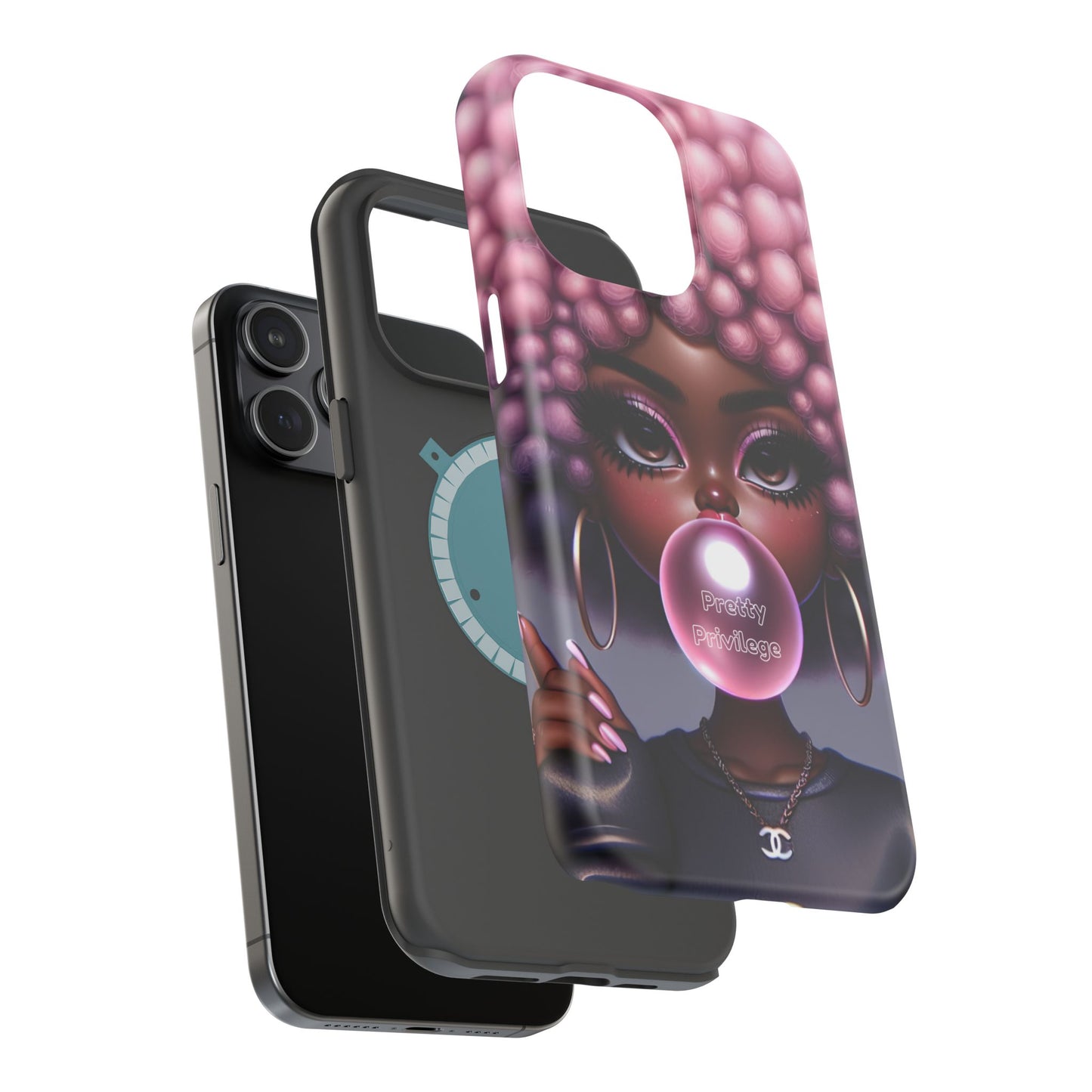 Vibrant Magnetic Tough Case - Pretty Privilege Design