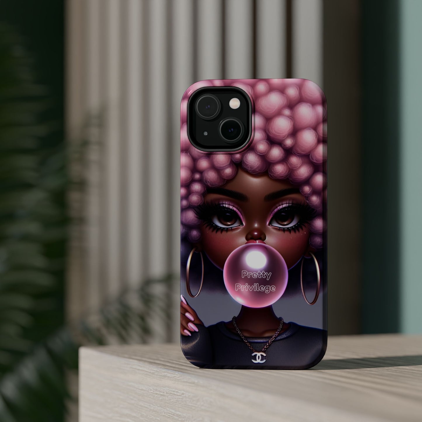 Vibrant Magnetic Tough Case - Pretty Privilege Design