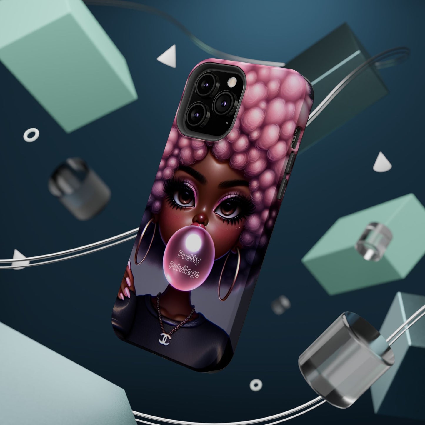 Vibrant Magnetic Tough Case - Pretty Privilege Design