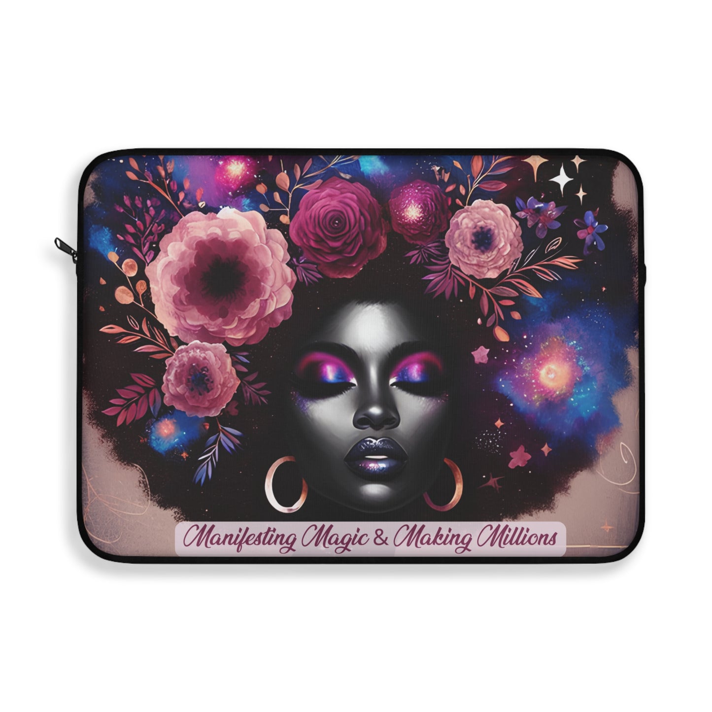 Bohemian Laptop Sleeve - 'Manifesting Magic & Making Millions'
