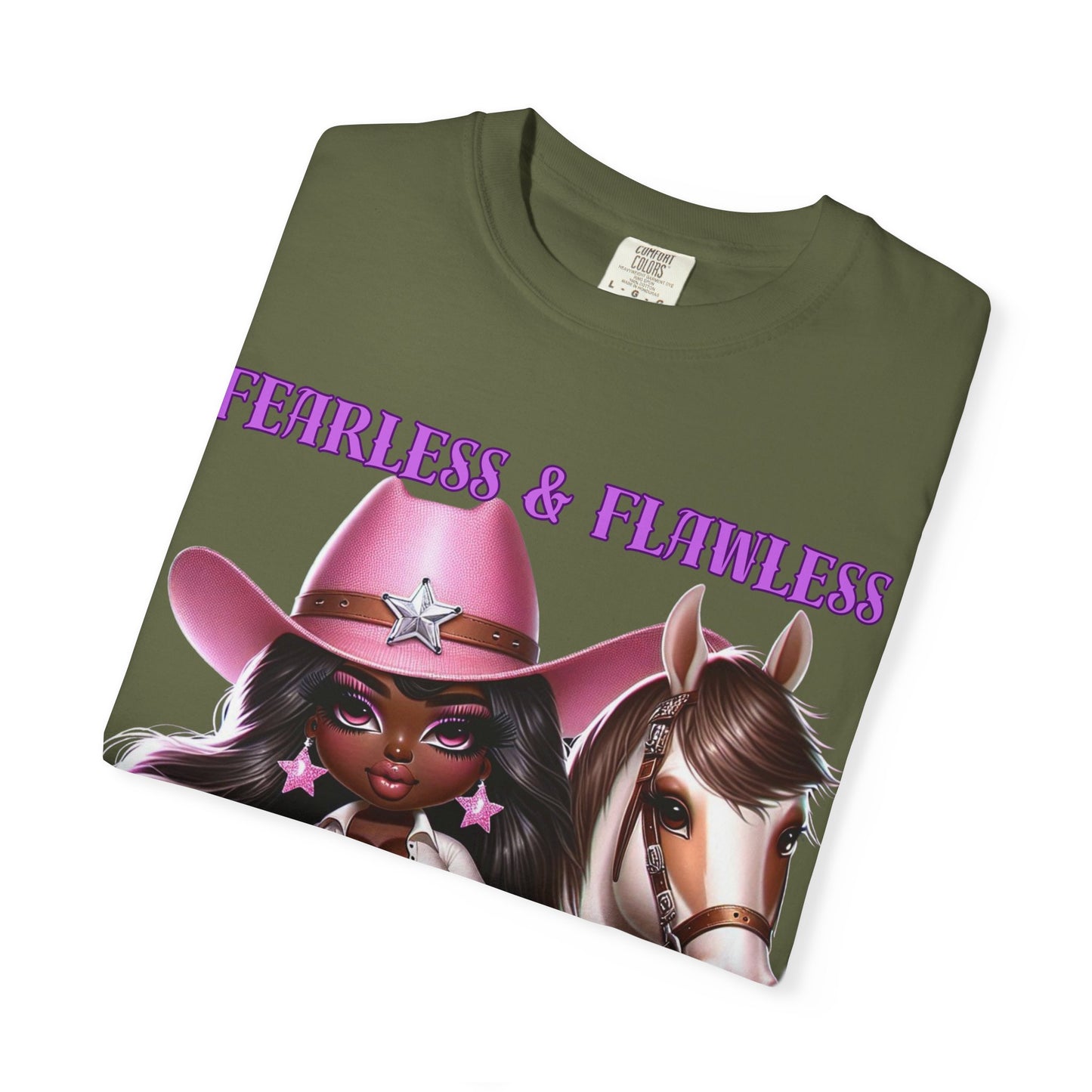 Fearless & Flawless Unisex T-shirt - Perfect for Cowgirl Enthusiasts