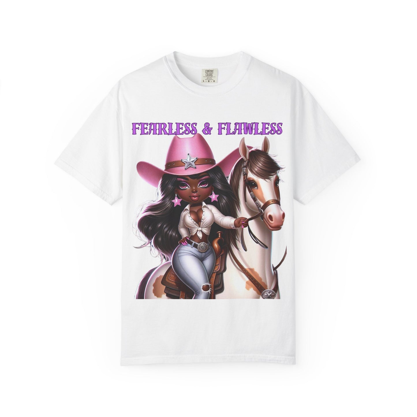 Fearless & Flawless Unisex T-shirt - Perfect for Cowgirl Enthusiasts